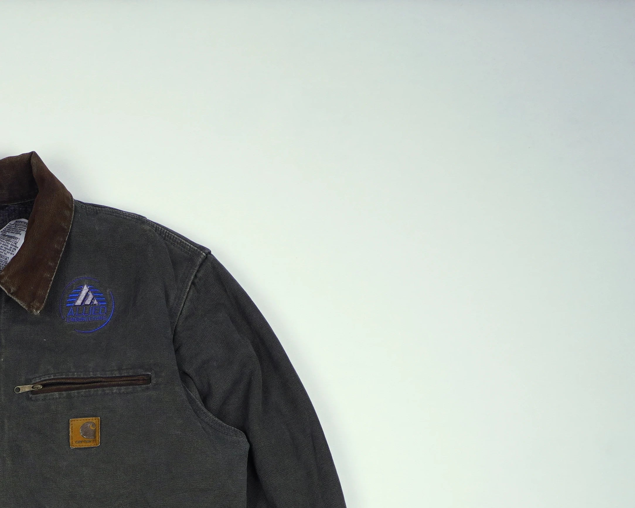 Carhartt Brown Detroit Jacket S Cotton