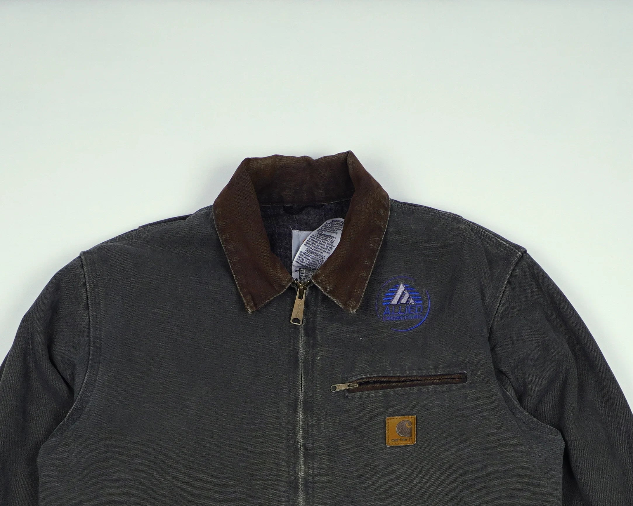 Carhartt Brown Detroit Jacket S Cotton