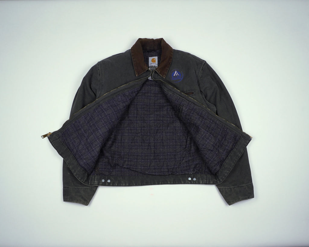 Carhartt Brown Detroit Jacket S Cotton