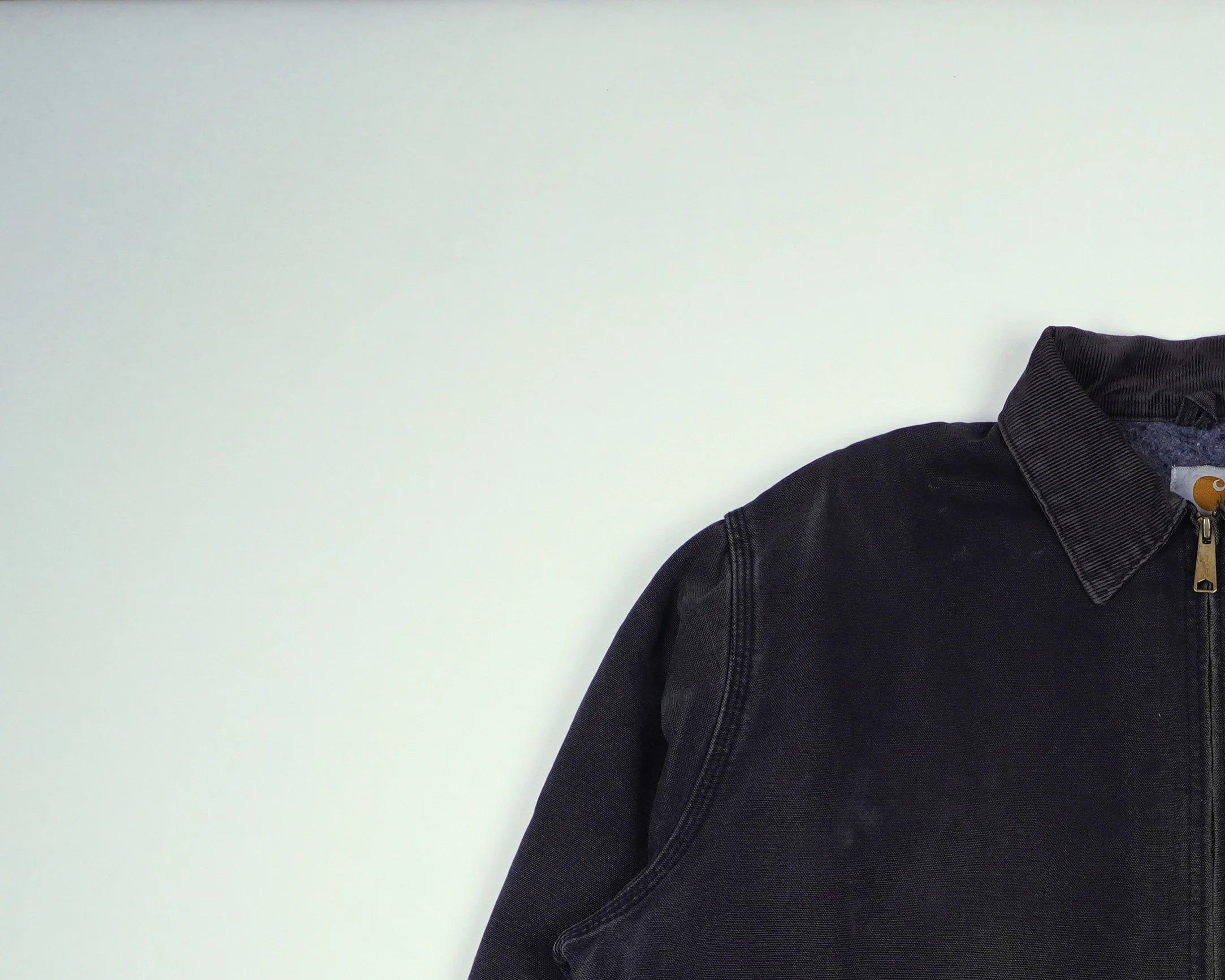 Carhartt Black Detroit Jacket M Cotton