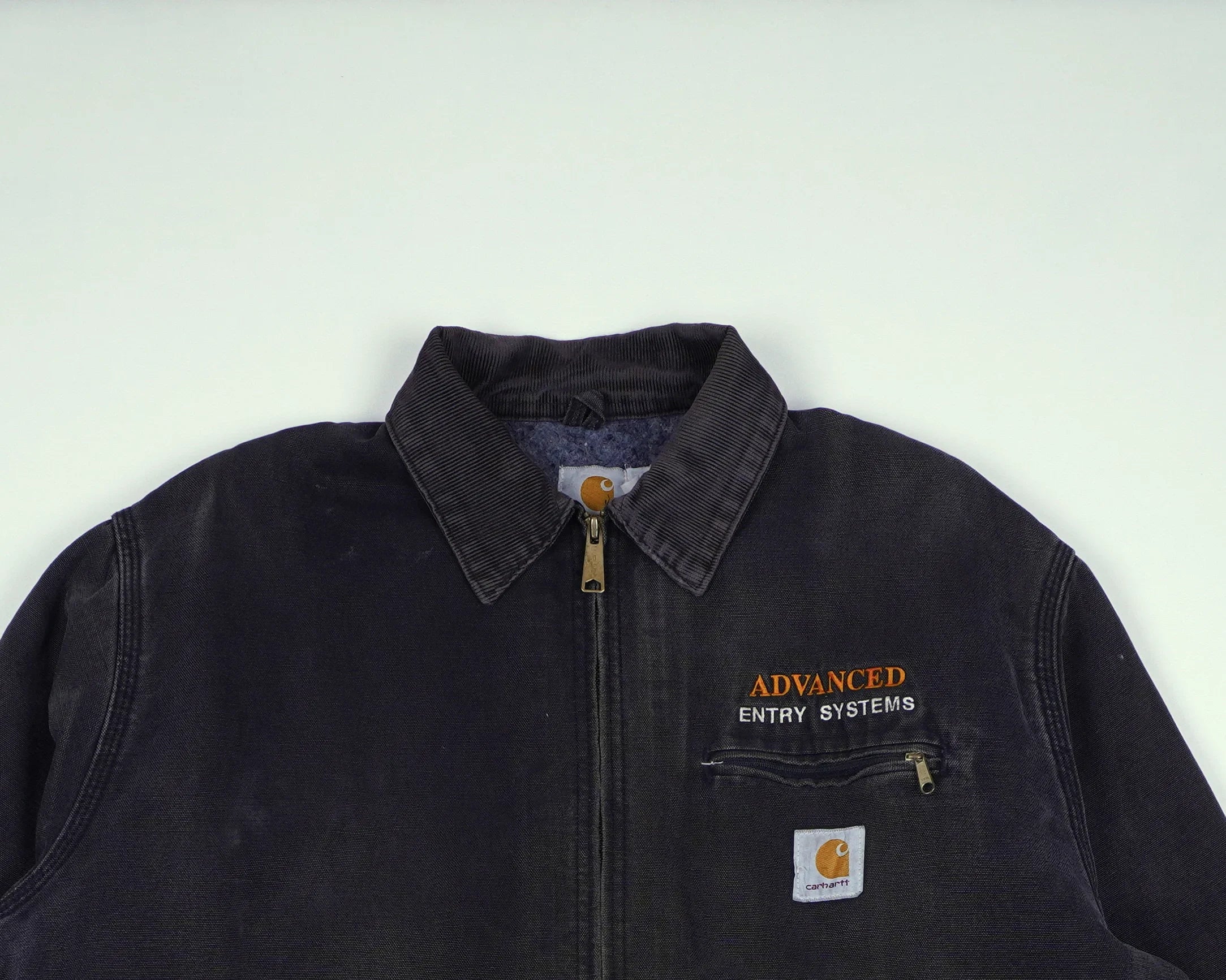 Carhartt Black Detroit Jacket M Cotton