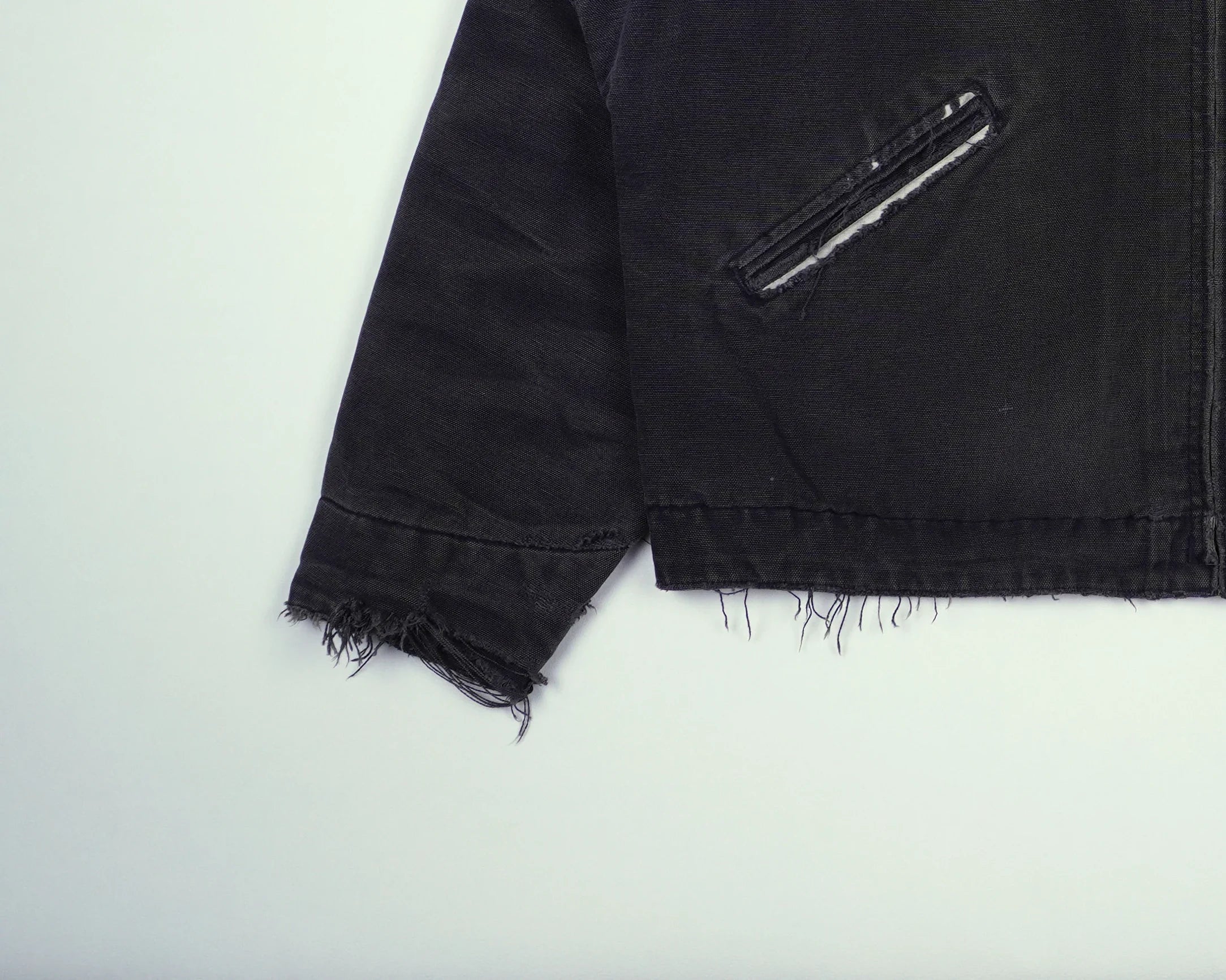 Carhartt Black Detroit Jacket M Cotton