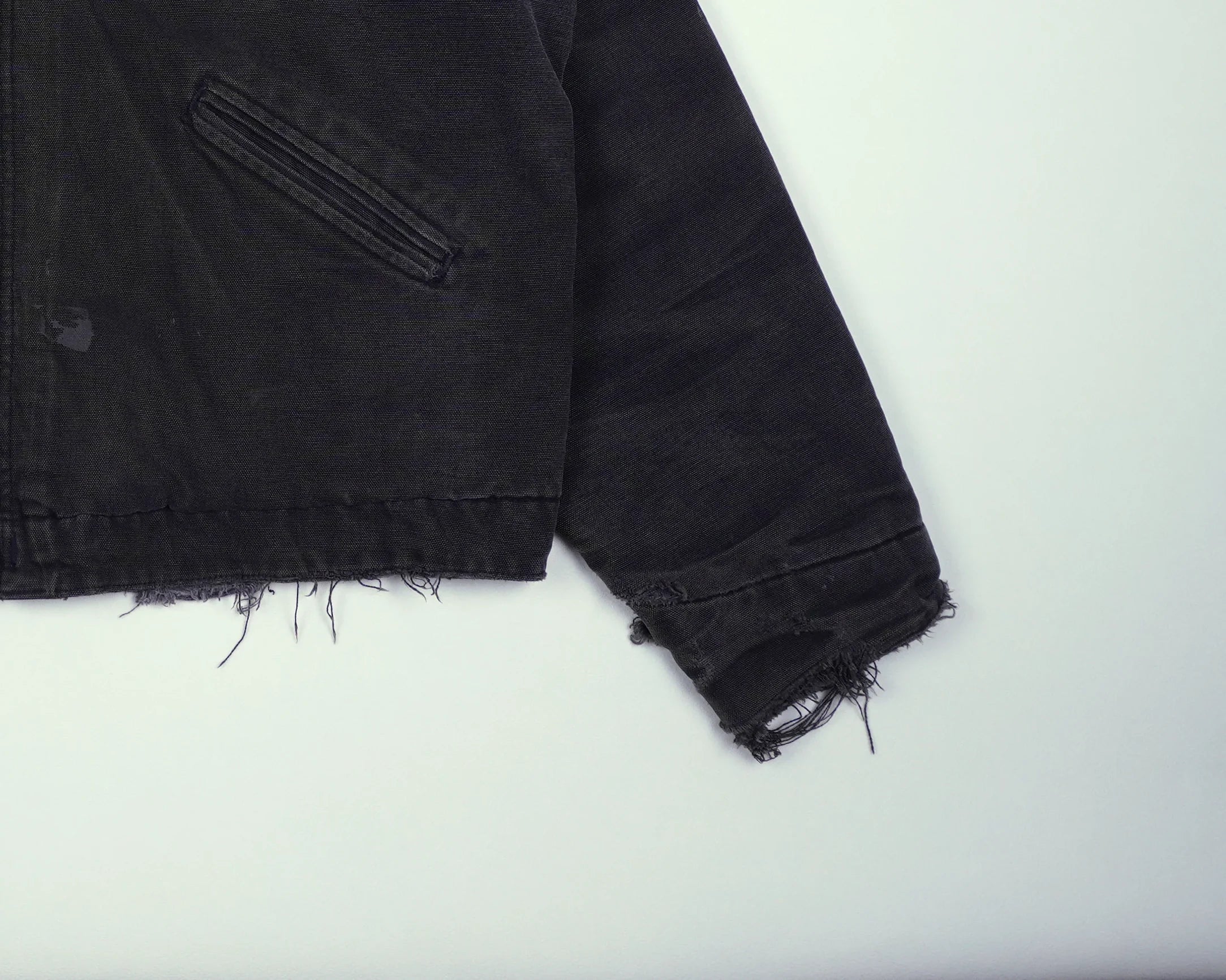 Carhartt Black Detroit Jacket M Cotton