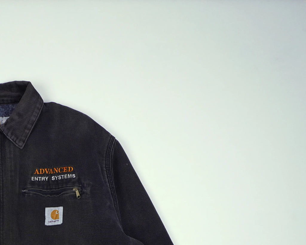 Carhartt Black Detroit Jacket M Cotton