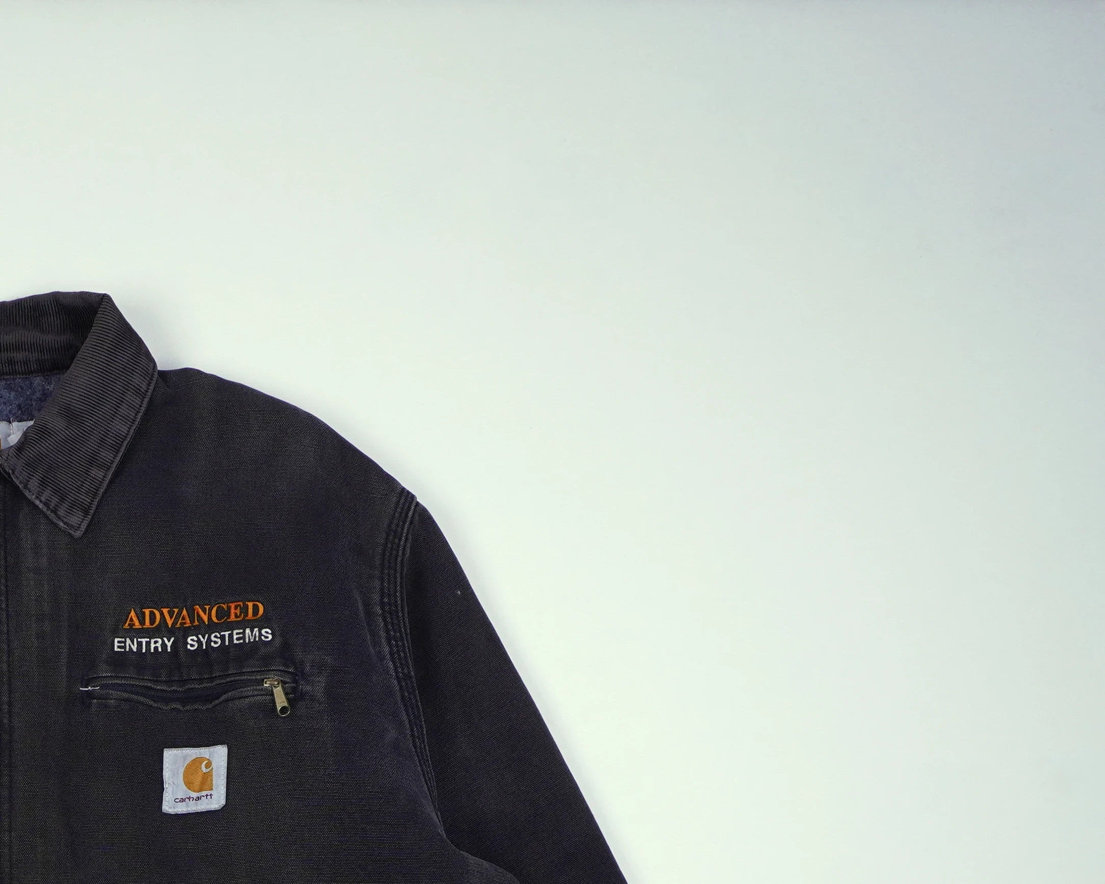 Carhartt Black Detroit Jacket M Cotton