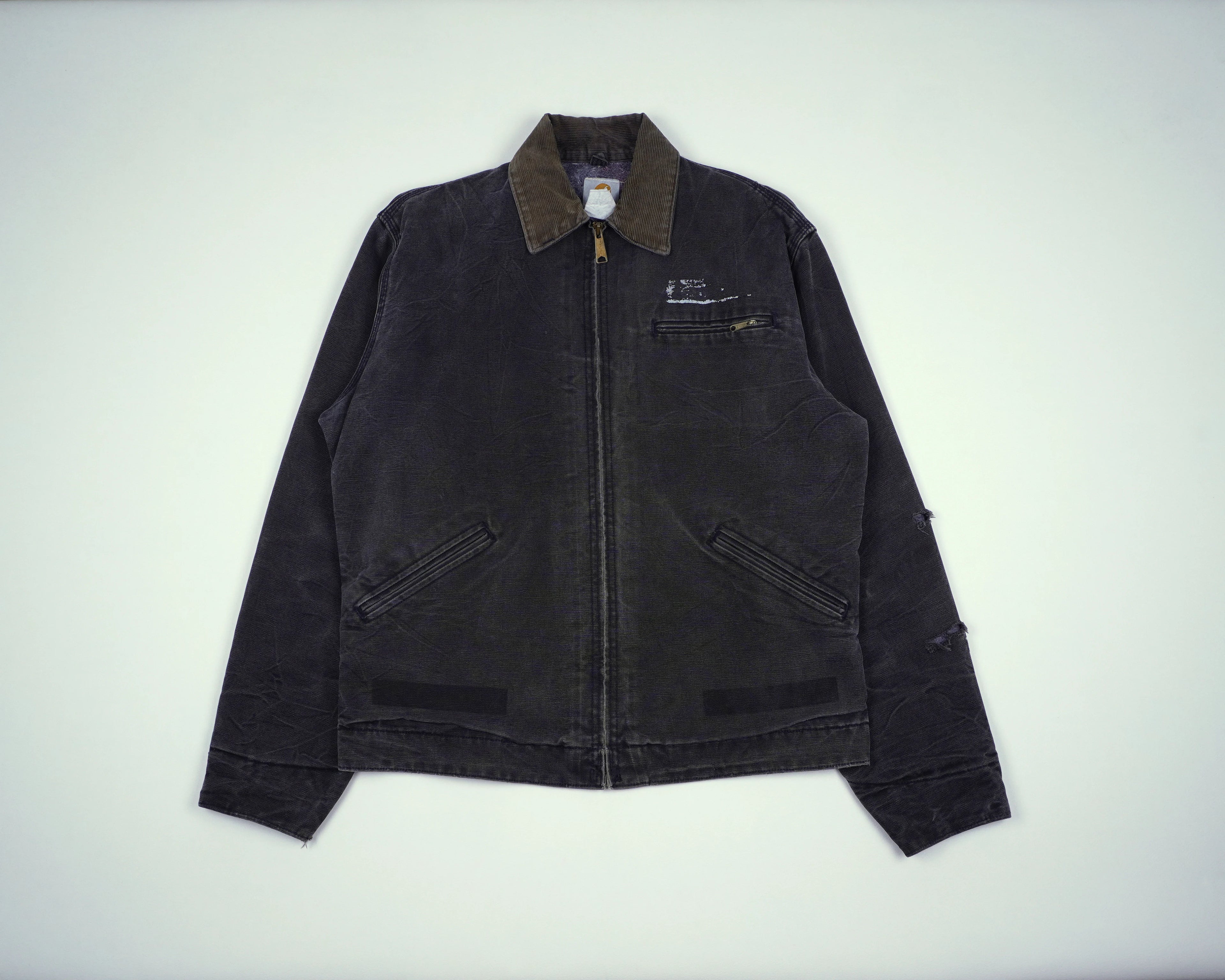 Carhartt Black Detroit Jacket M Cotton