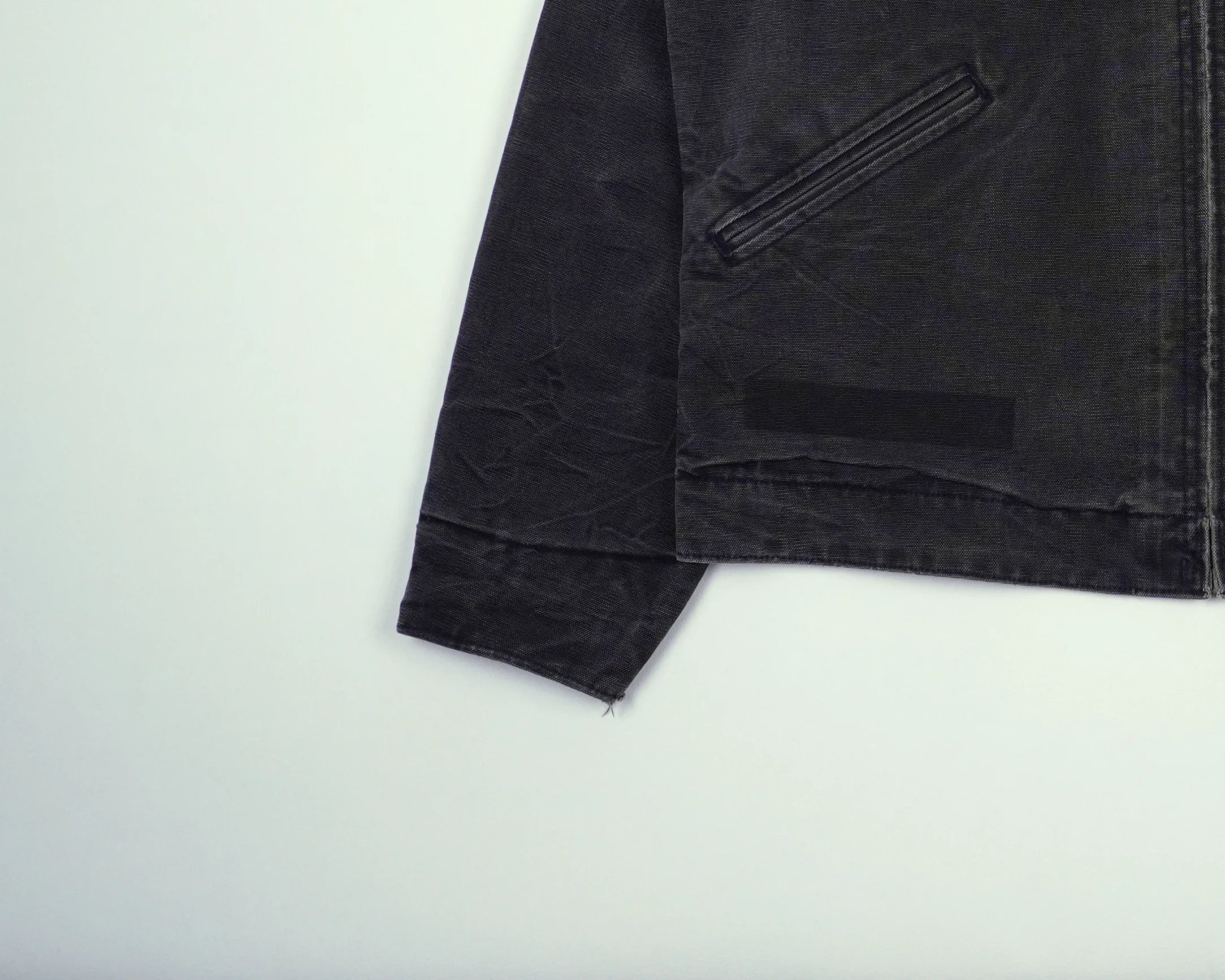 Carhartt Black Detroit Jacket M Cotton