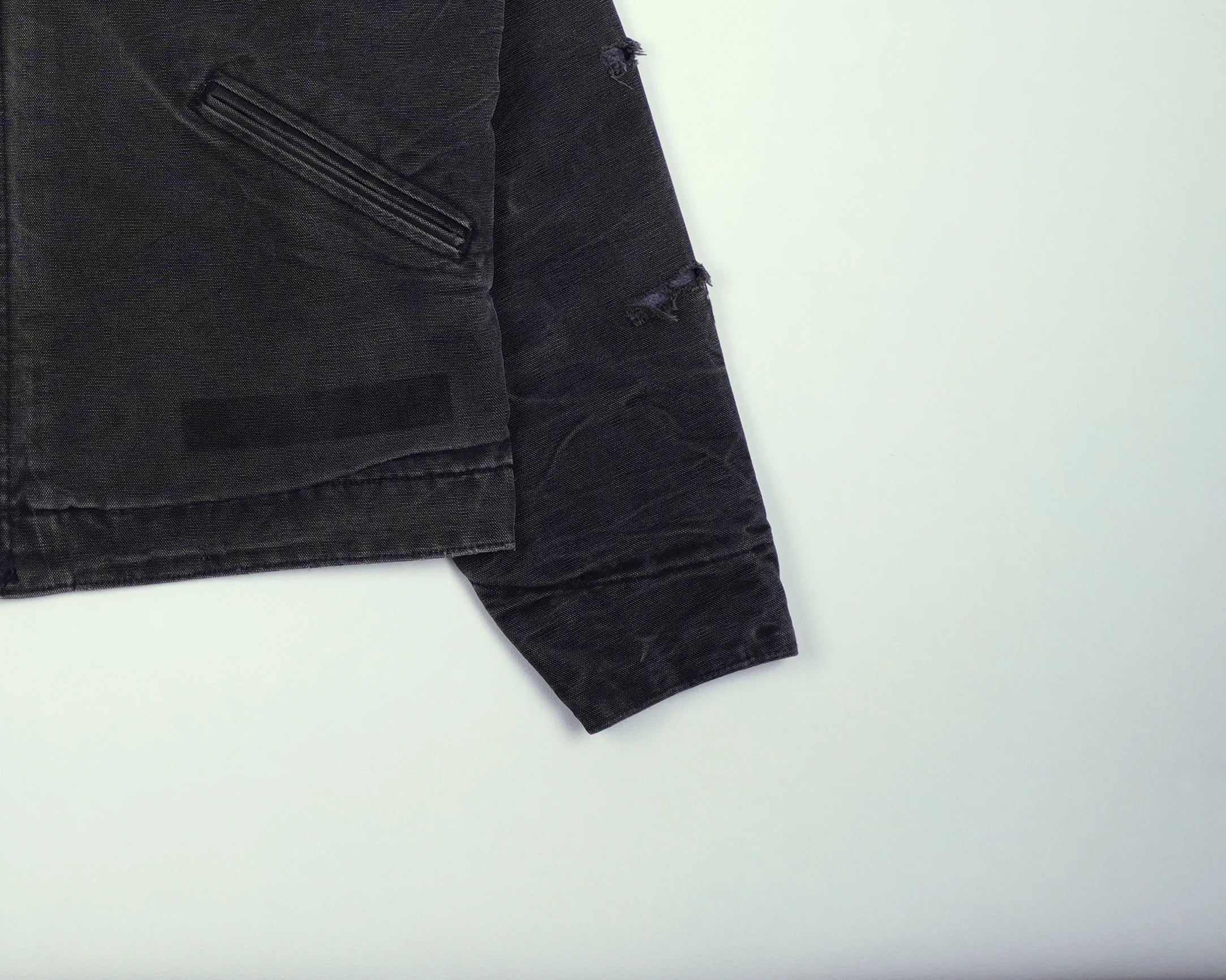 Carhartt Black Detroit Jacket M Cotton