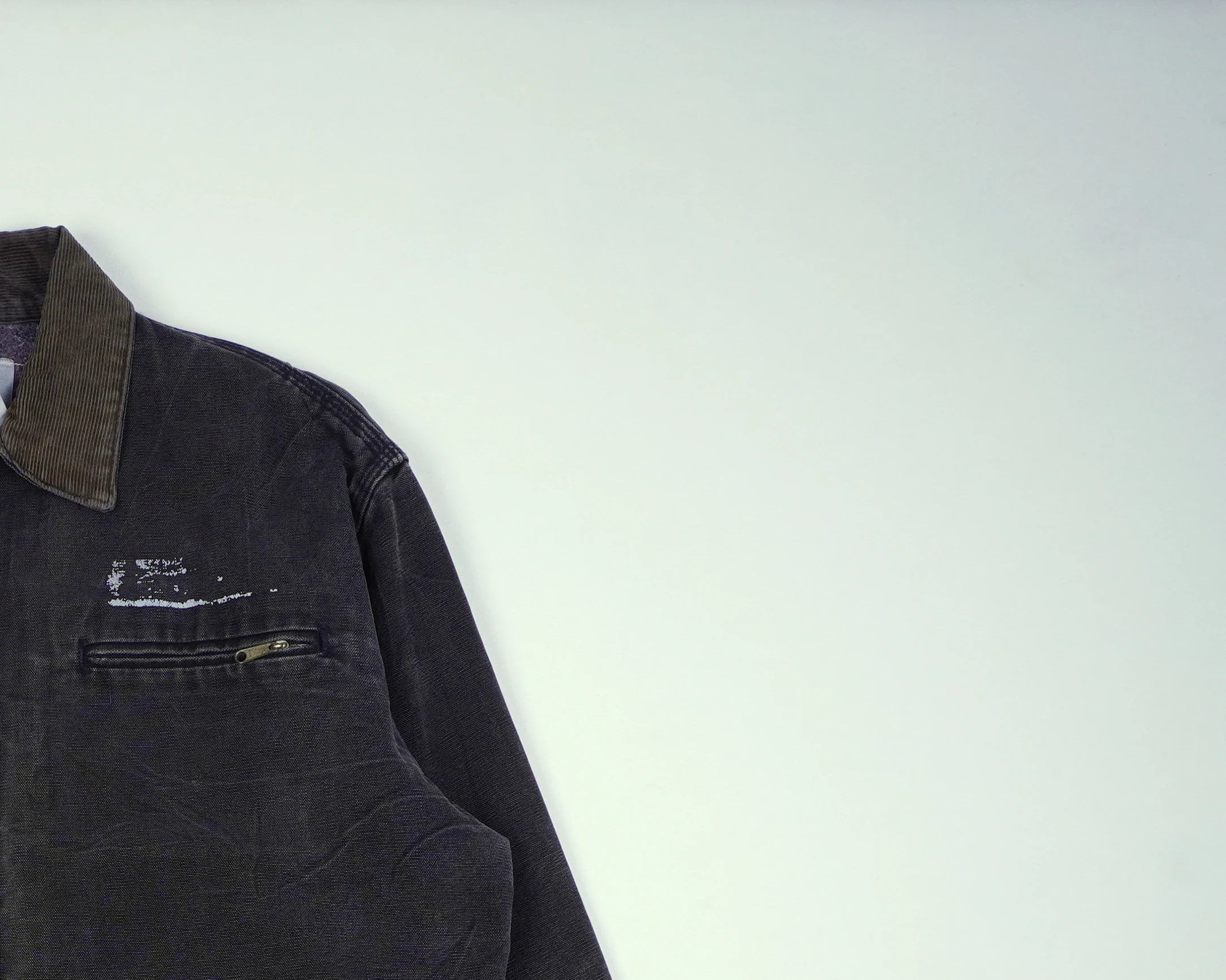 Carhartt Black Detroit Jacket M Cotton