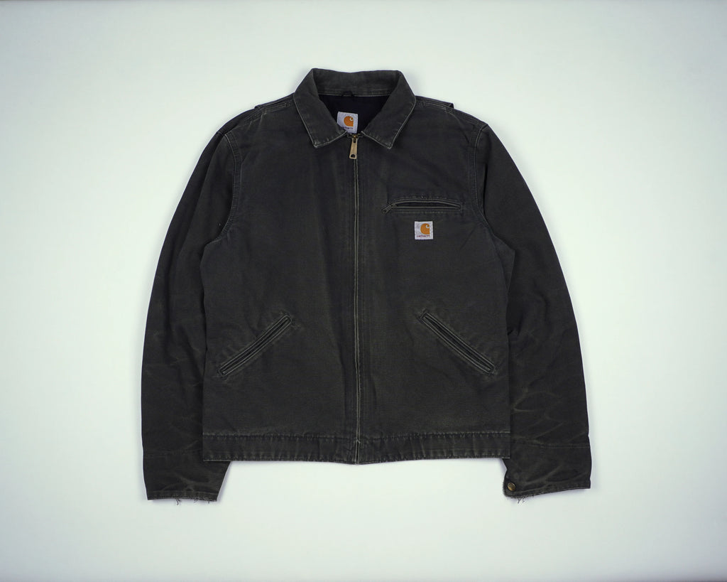 Carhartt Black Detroit Jacket M Cotton