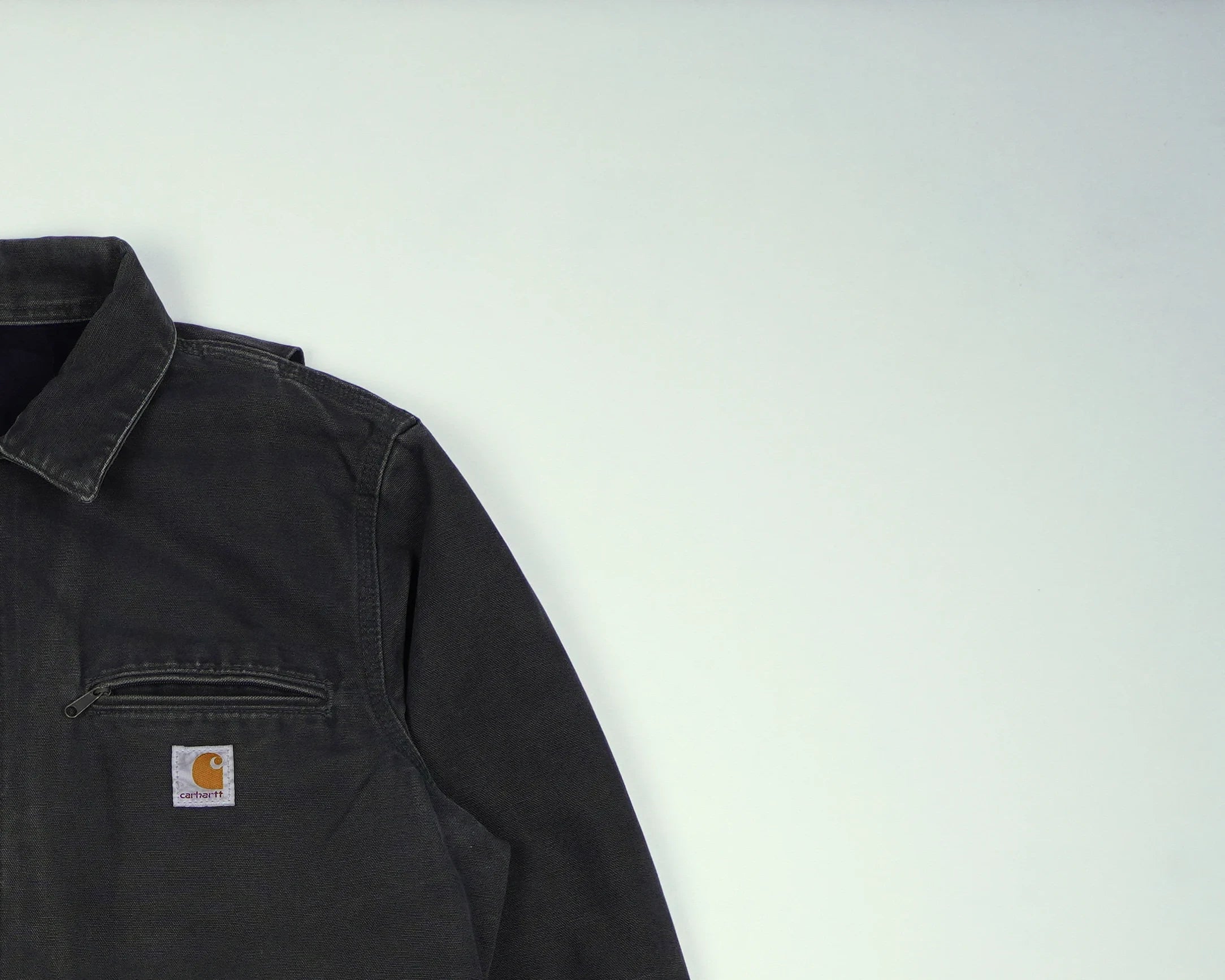 Carhartt Black Detroit Jacket M Cotton