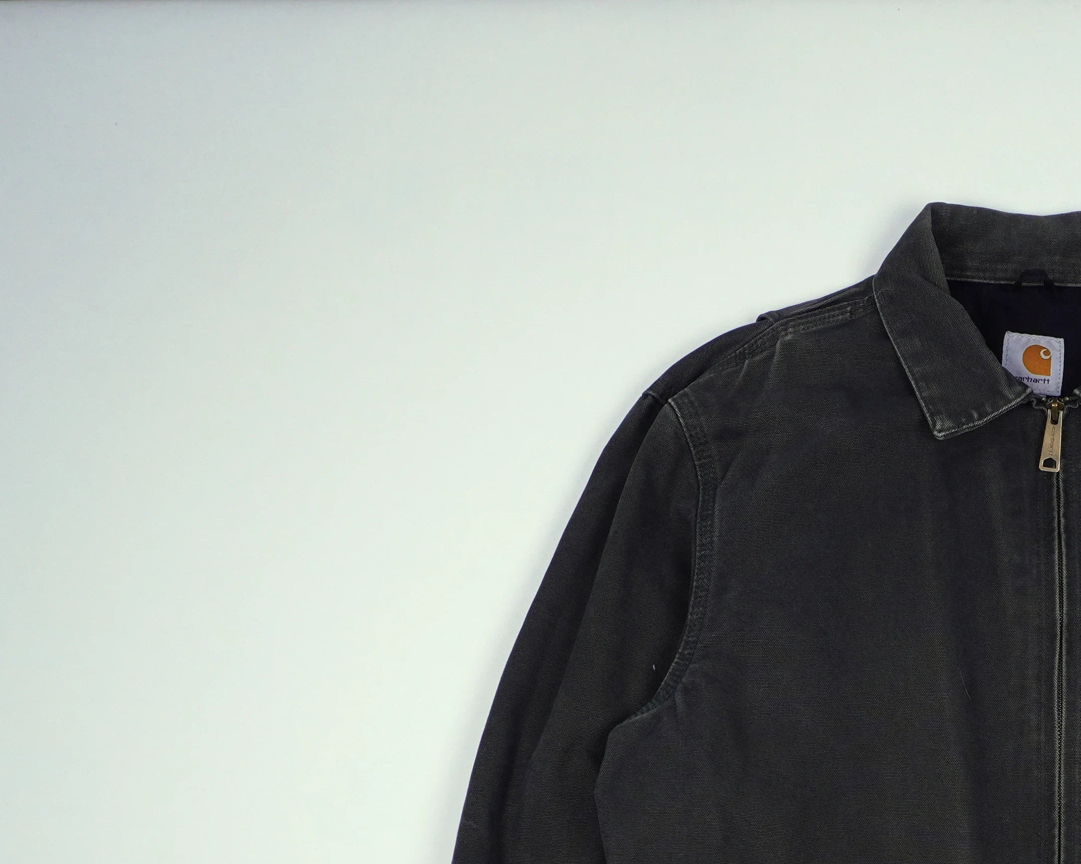 Carhartt Black Detroit Jacket M Cotton