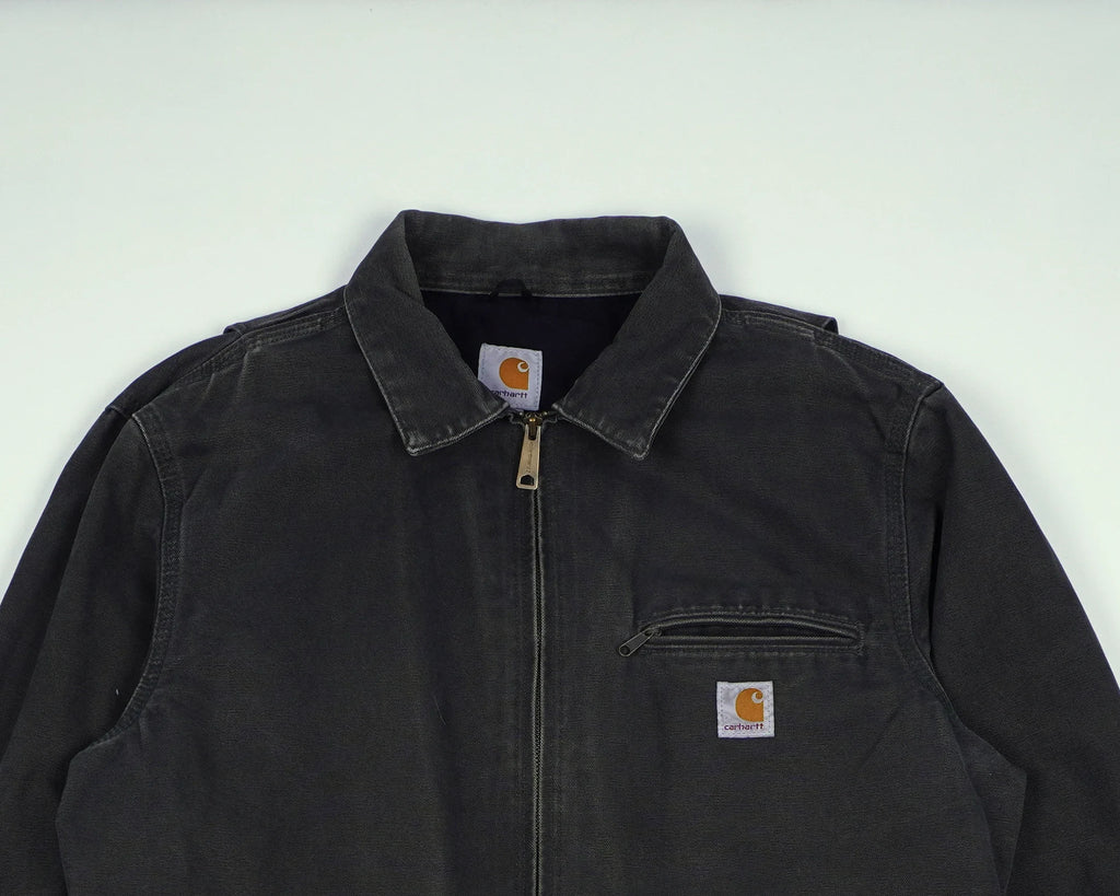 Carhartt Black Detroit Jacket M Cotton