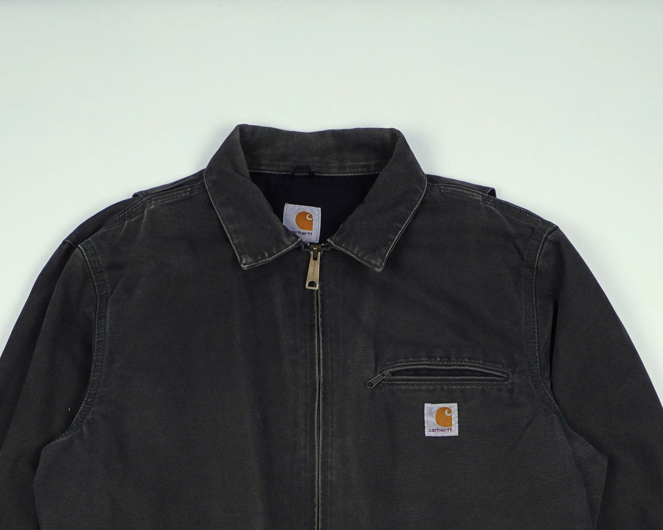Carhartt Black Detroit Jacket M Cotton