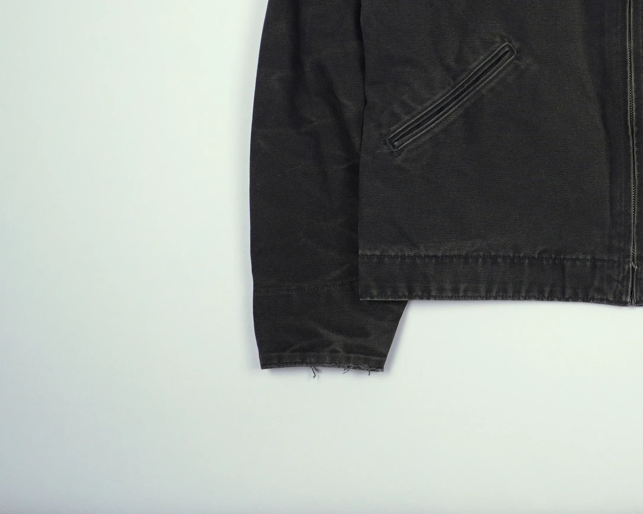 Carhartt Black Detroit Jacket M Cotton