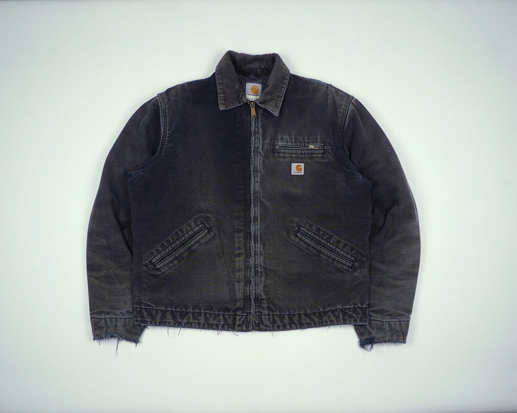 Carhartt Black Detroit Jacket M Cotton, Wool