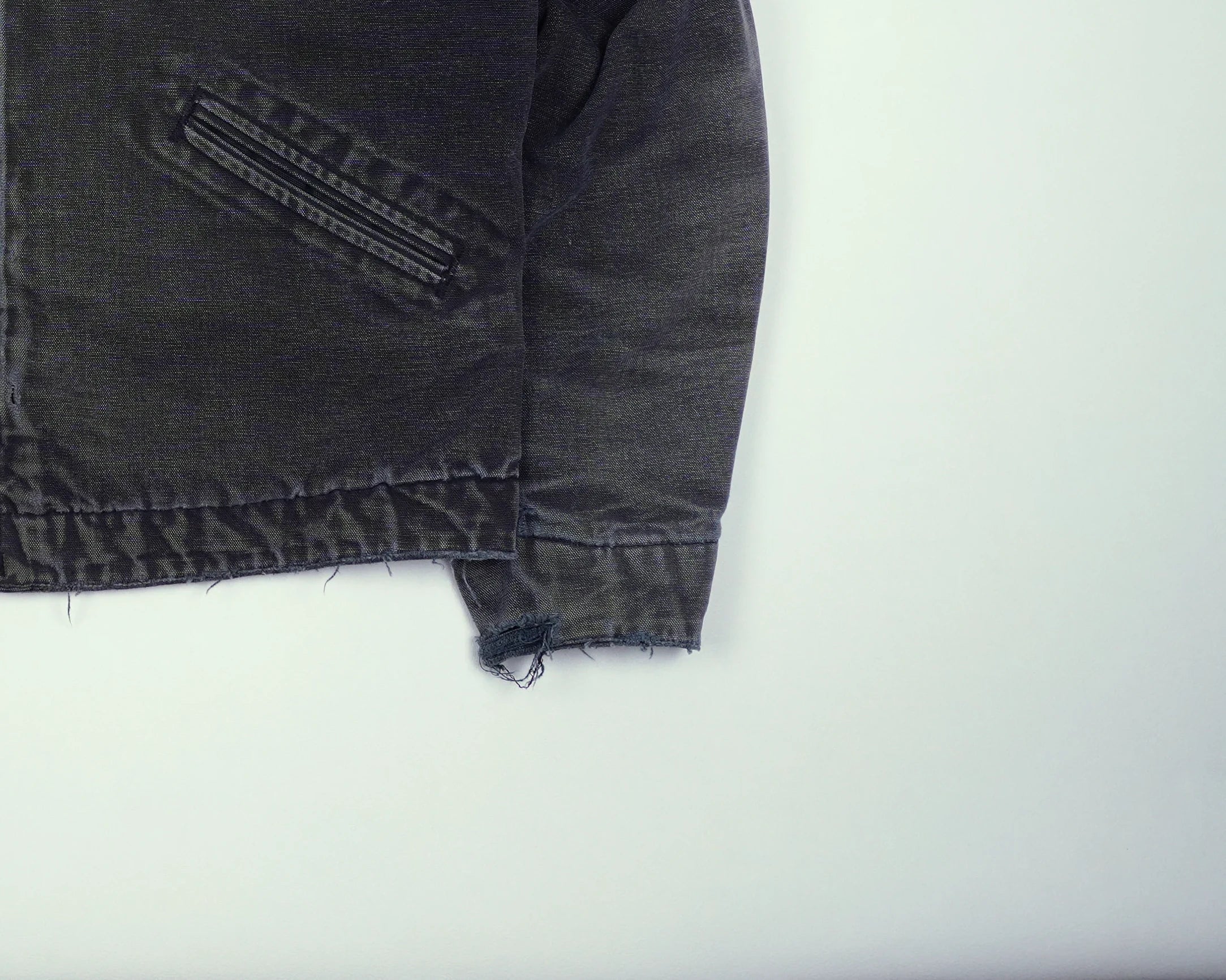 Carhartt Black Detroit Jacket M Cotton, Wool