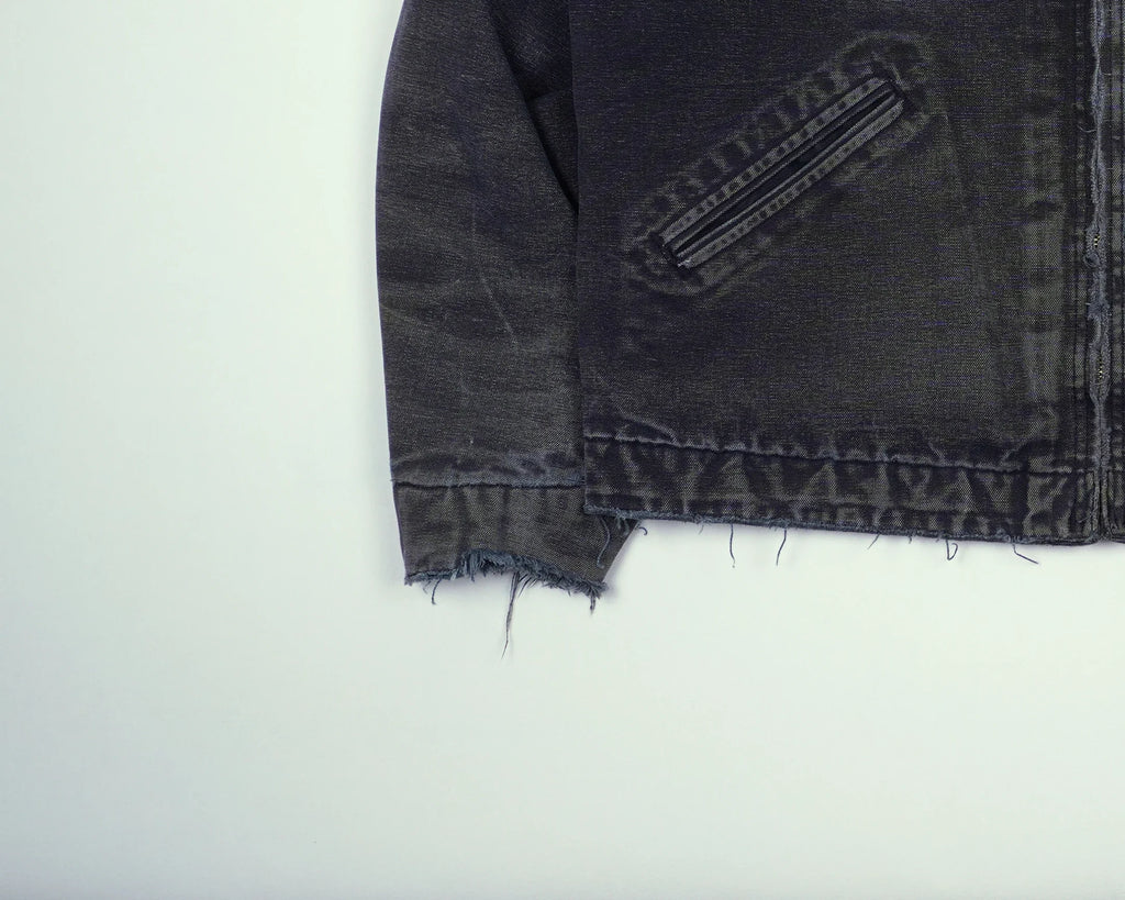 Carhartt Black Detroit Jacket M Cotton, Wool