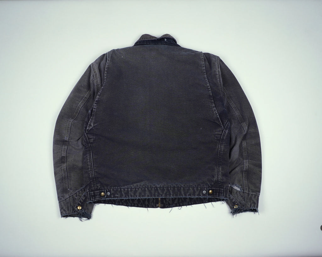 Carhartt Black Detroit Jacket M Cotton, Wool