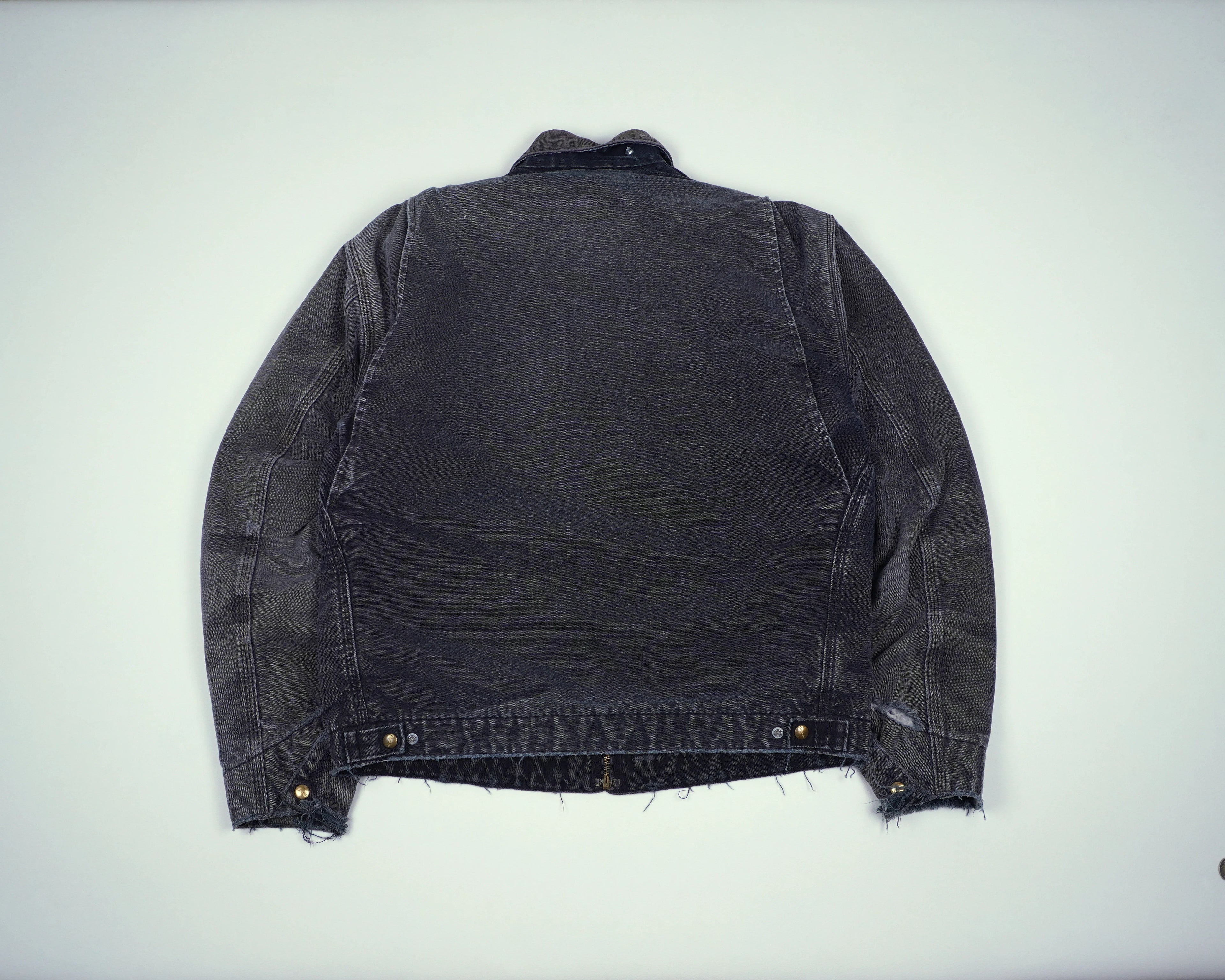 Carhartt Black Detroit Jacket M Cotton, Wool