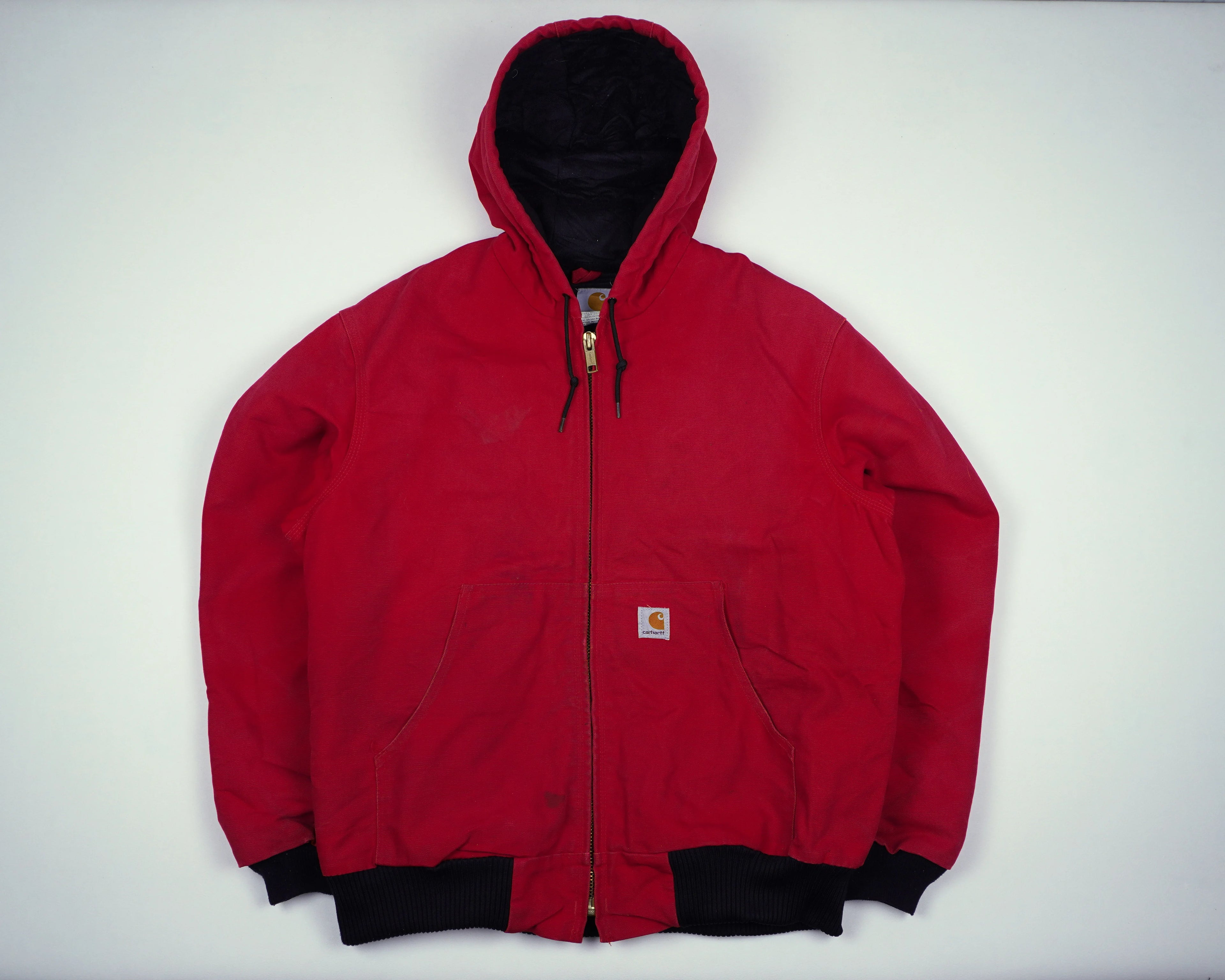 Carhartt Red Active Jacket L Cotton