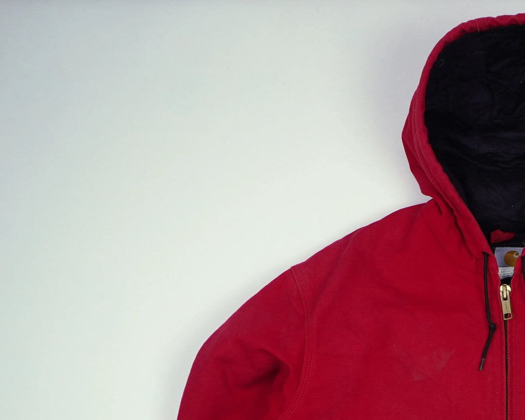 Carhartt Red Active Jacket L Cotton