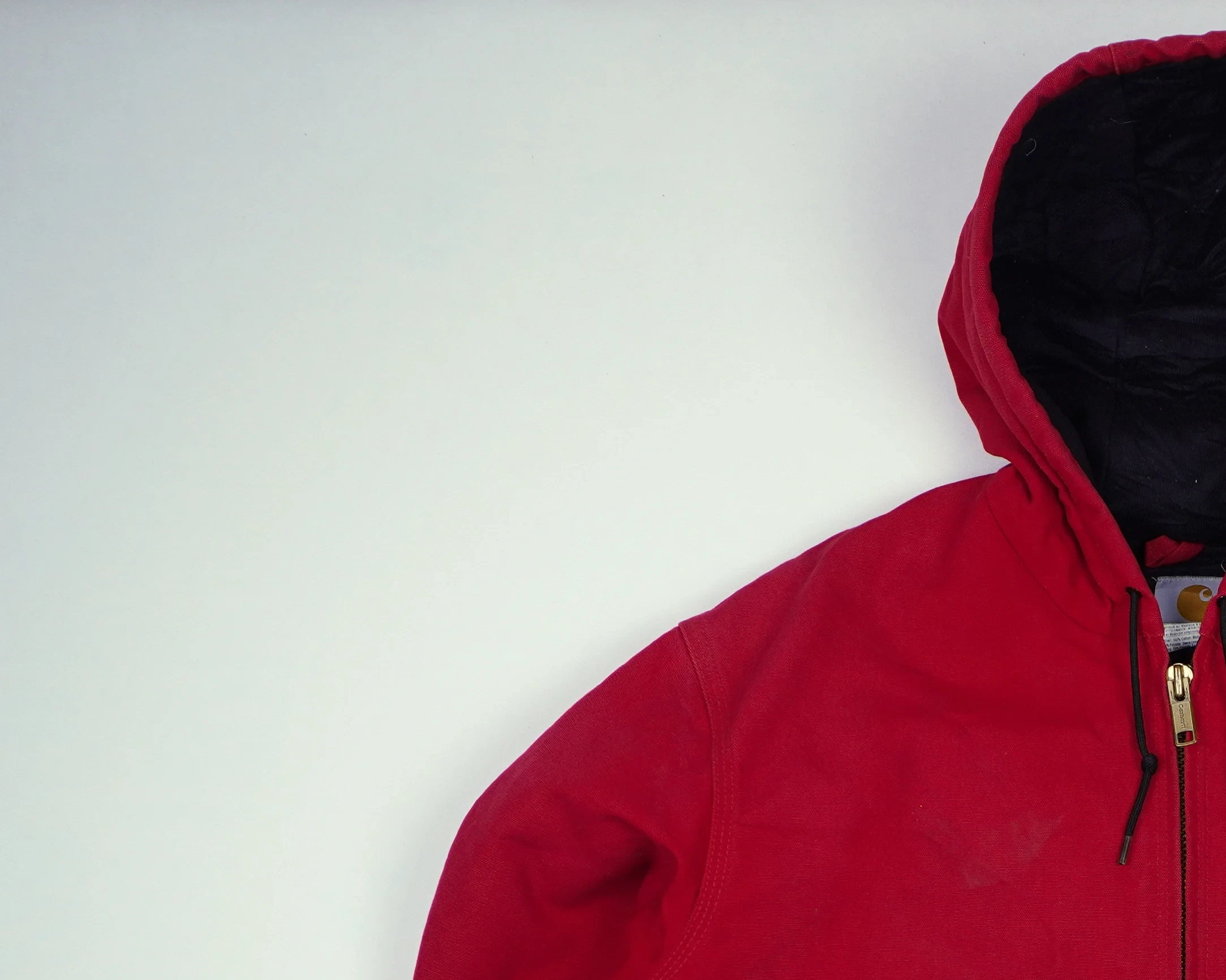 Carhartt Red Active Jacket L Cotton