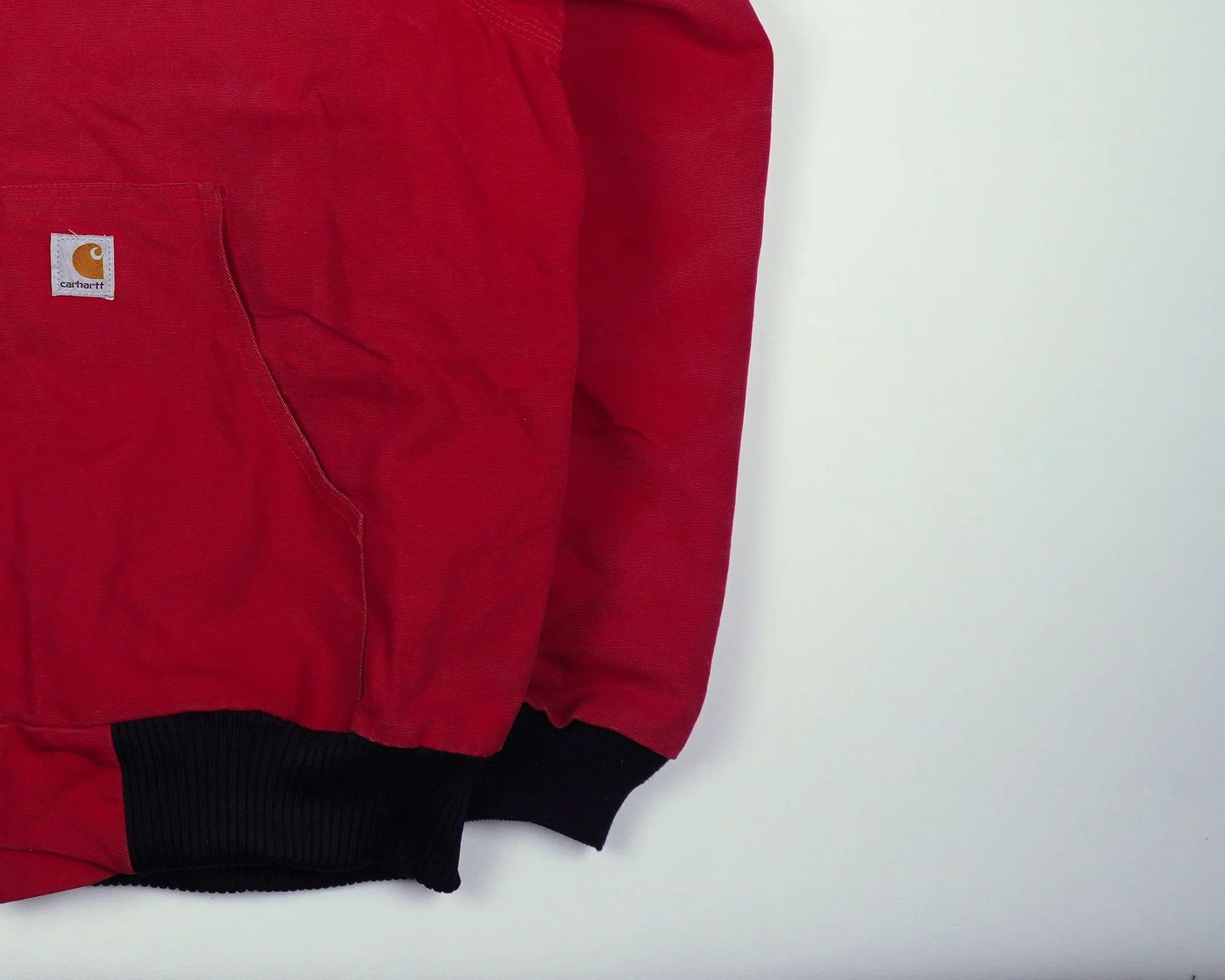 Carhartt Red Active Jacket L Cotton