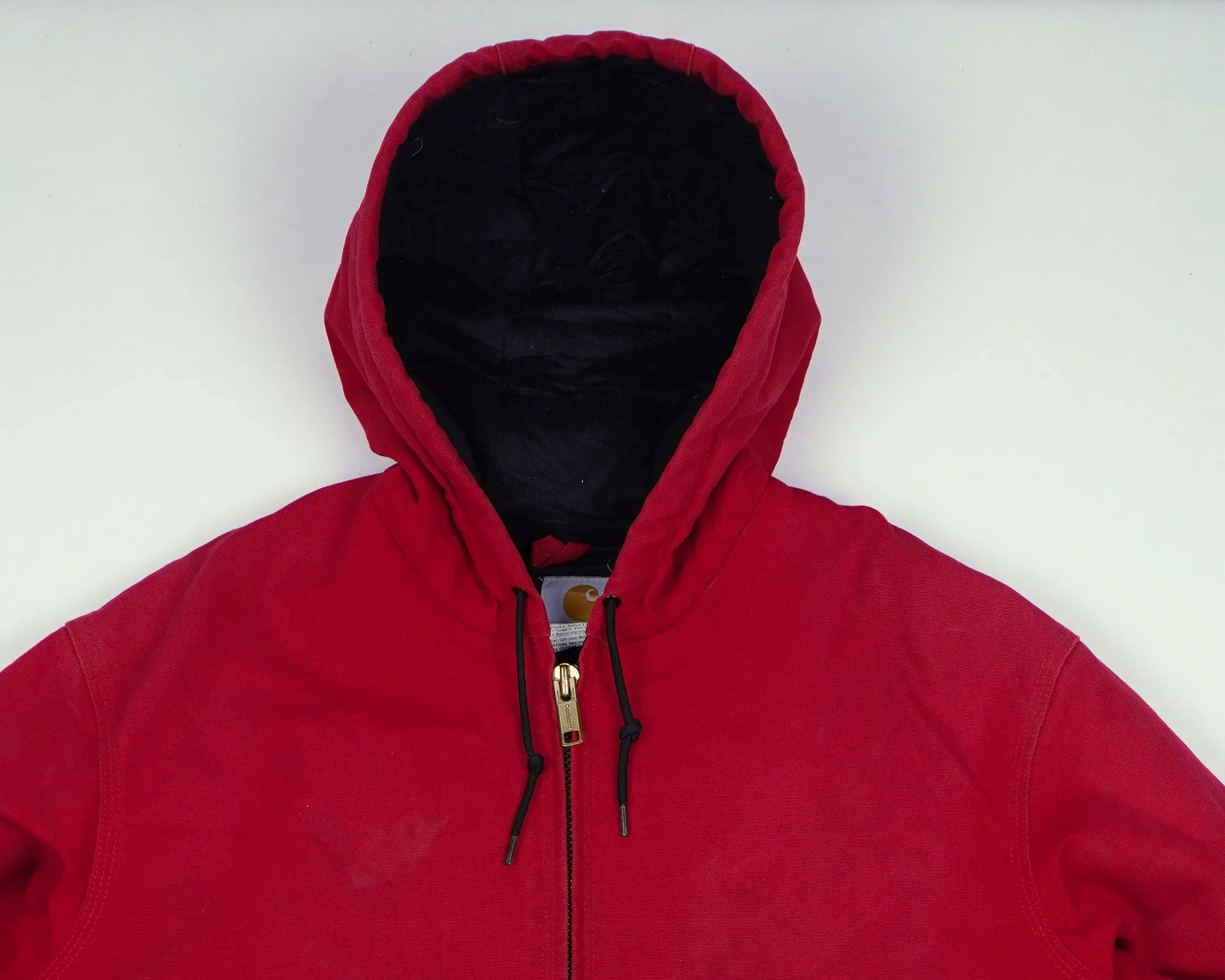 Carhartt Red Active Jacket L Cotton