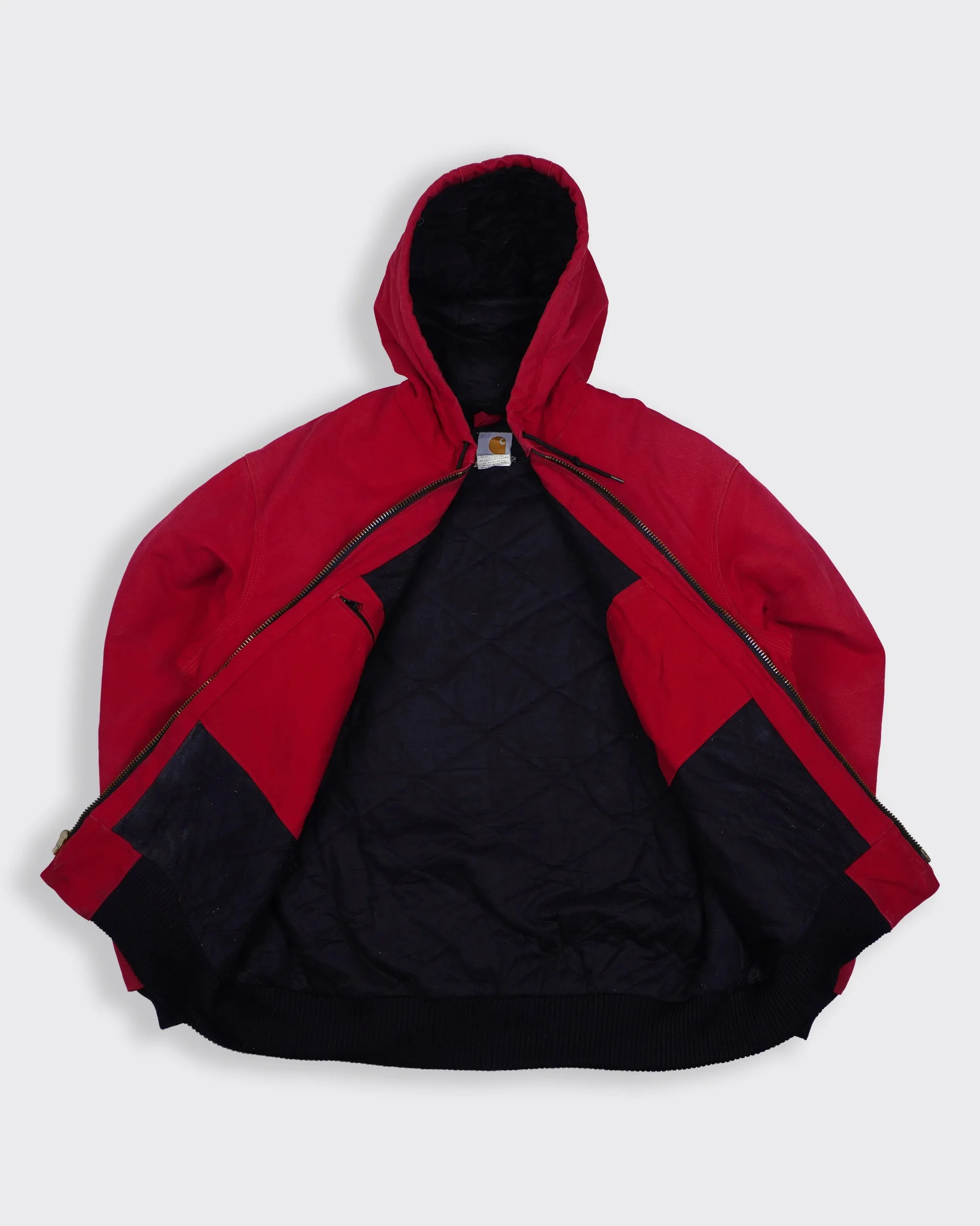Carhartt Red Active Jacket XL Cotton