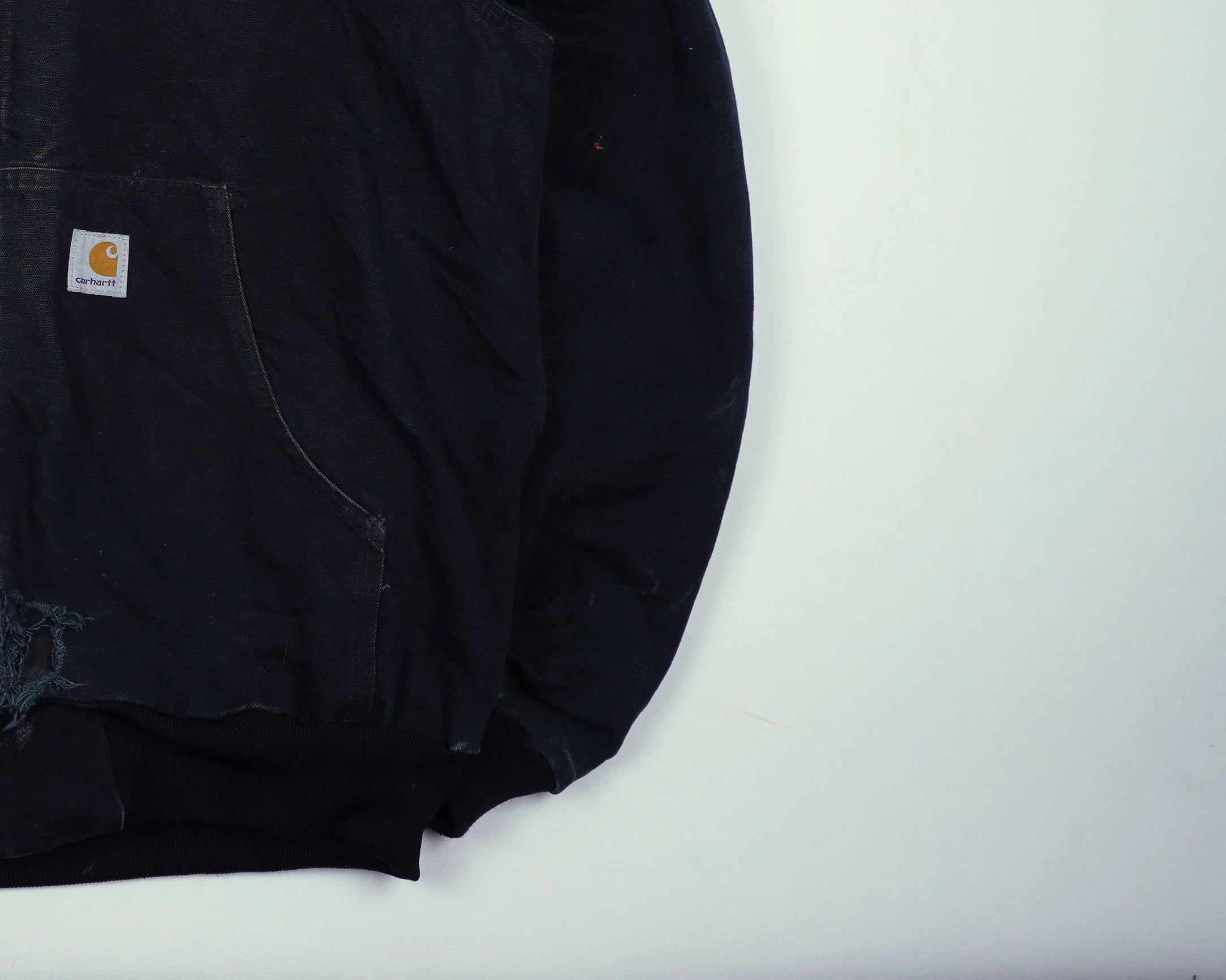 Carhartt Black Active Jacket L Cotton