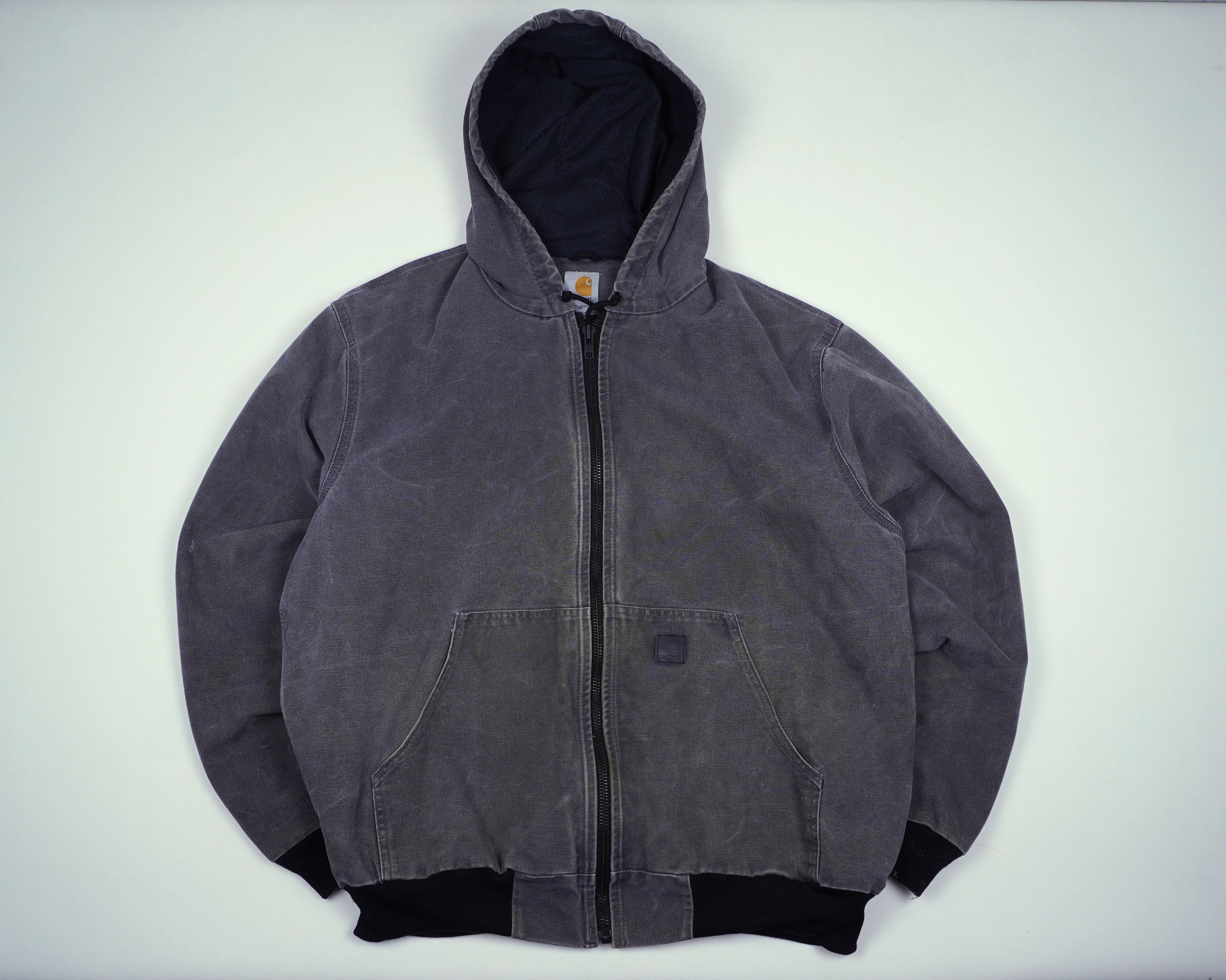 Carhartt Grey Active Jacket L Cotton