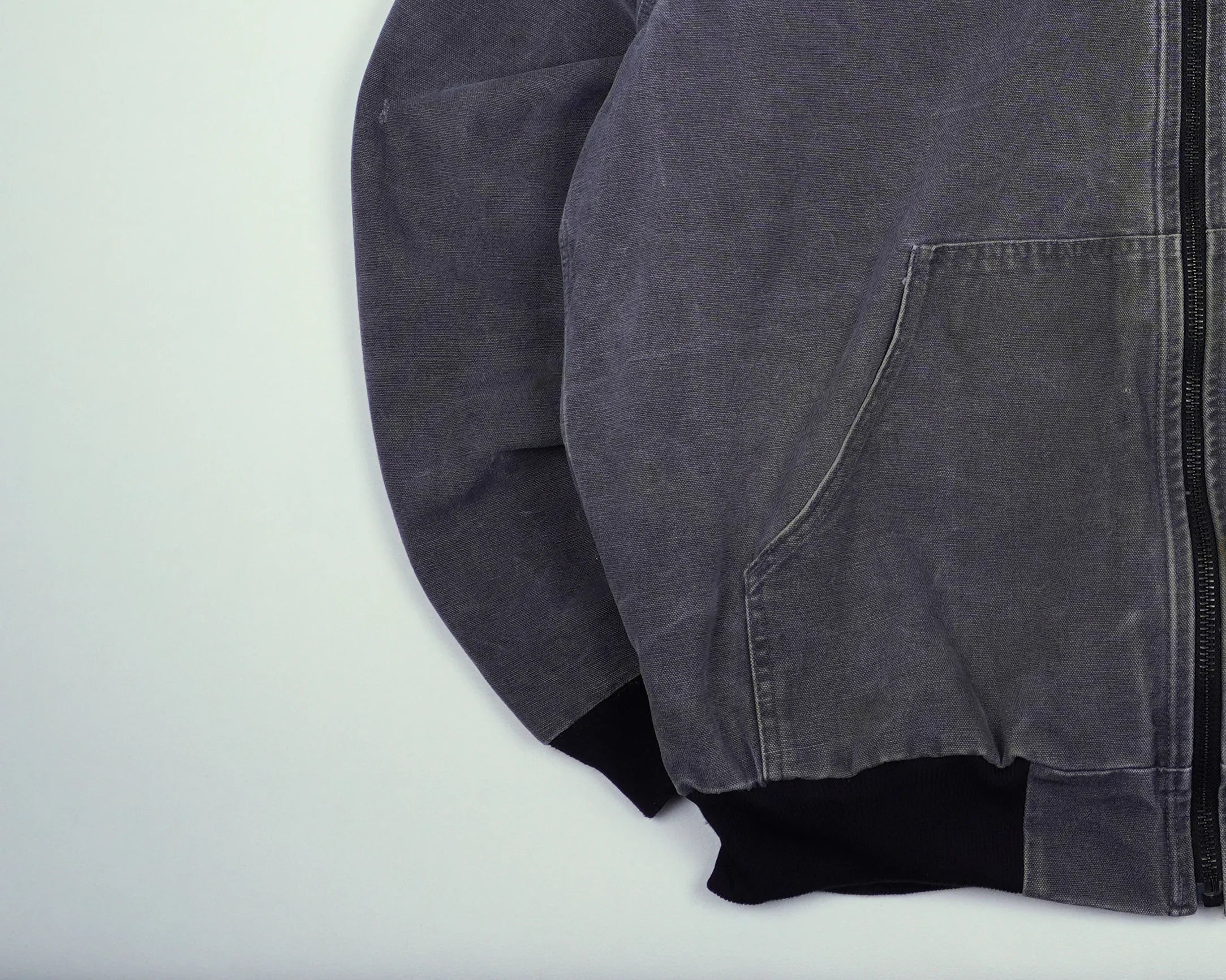 Carhartt Grey Active Jacket L Cotton