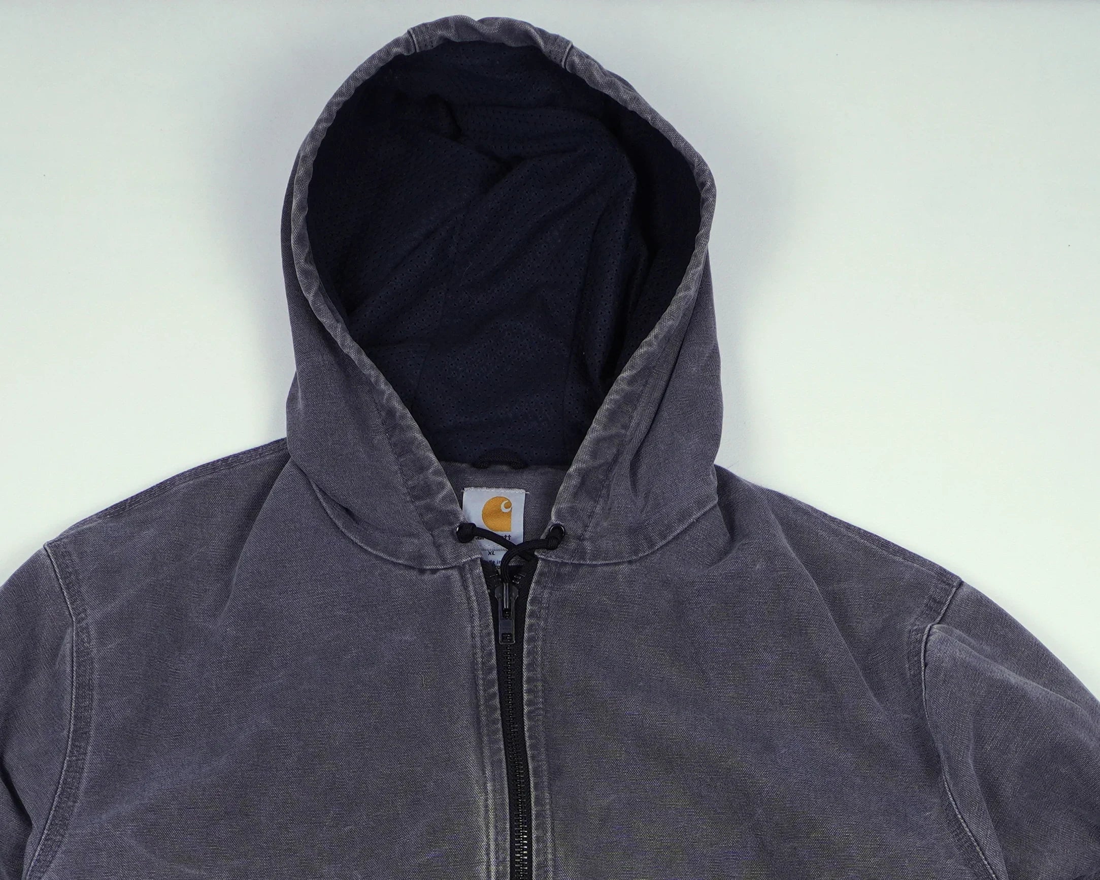 Carhartt Grey Active Jacket L Cotton