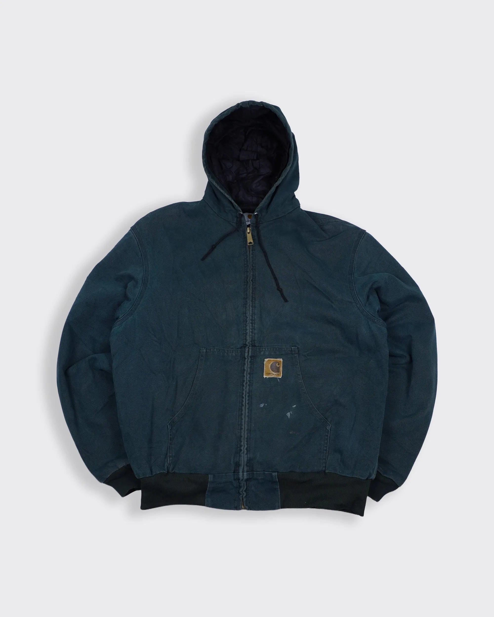 Carhartt Blue Active Jacket L Cotton