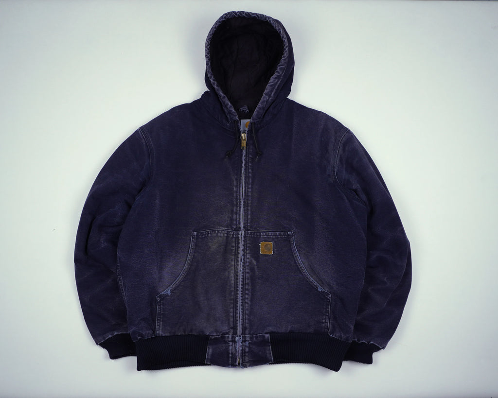 Carhartt Navy Active Jacket L Canvas