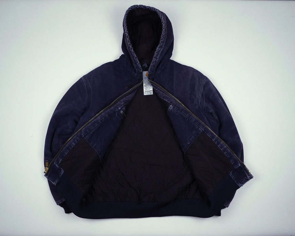 Carhartt Navy Active Jacket L Canvas