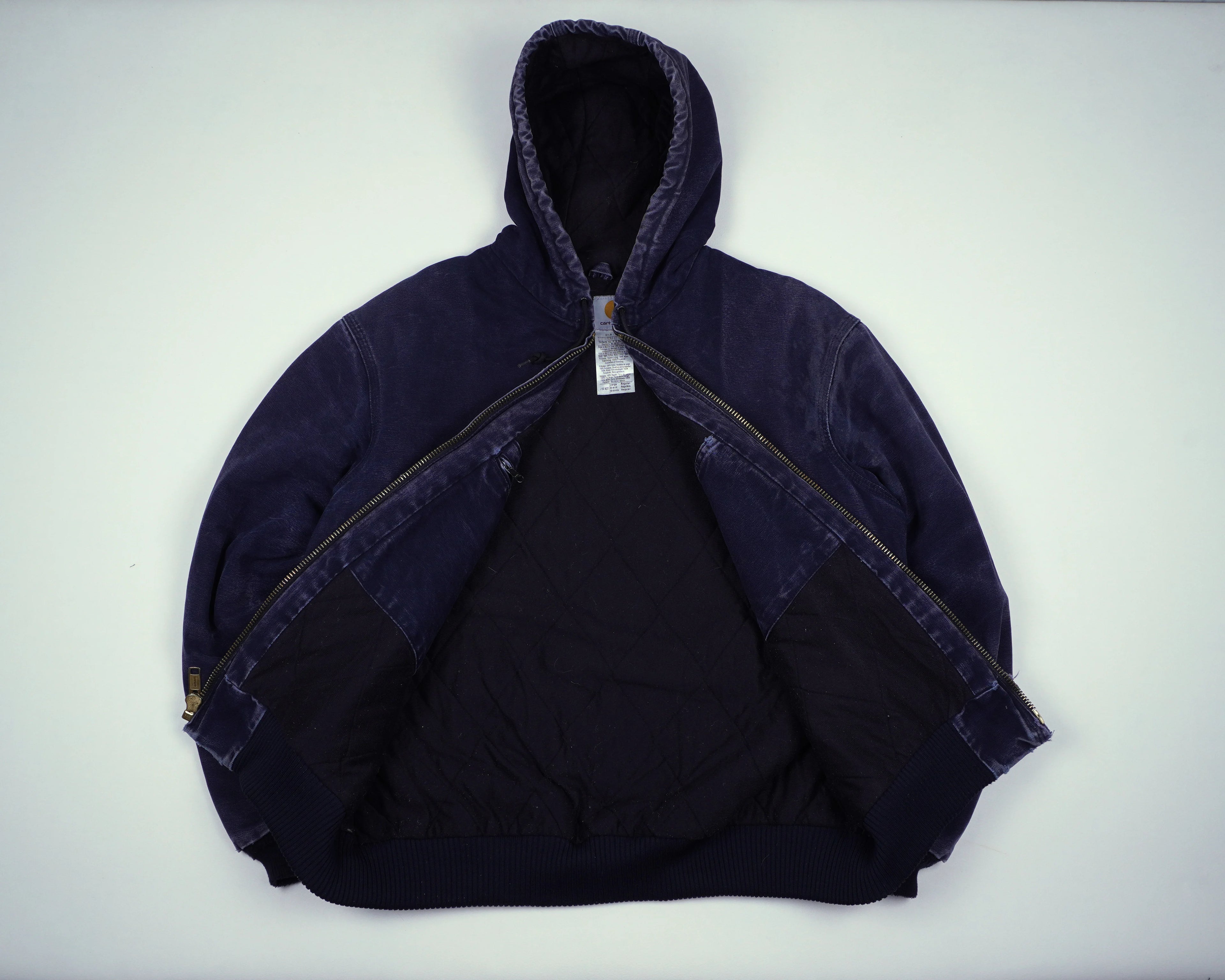 Carhartt Navy Active Jacket L Canvas