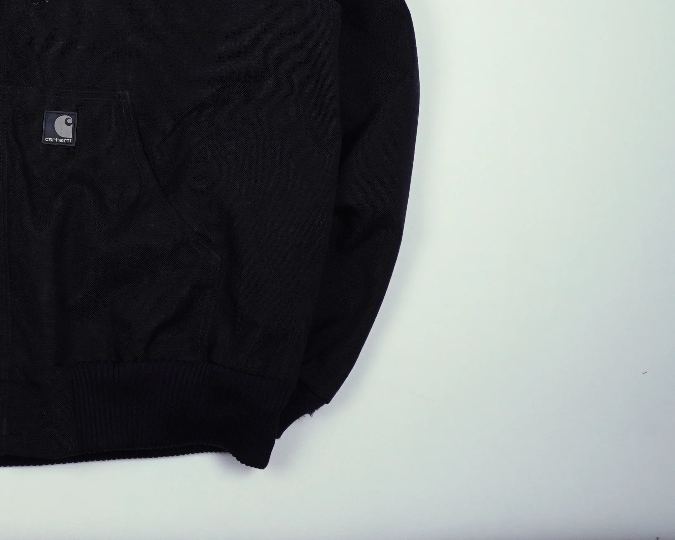 Carhartt Black Active Jacket L Cotton, Polyester