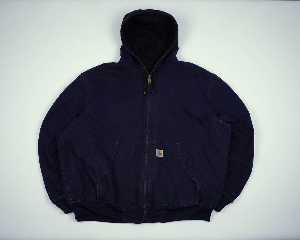 Carhartt Navy Active Jacket XXL Cotton