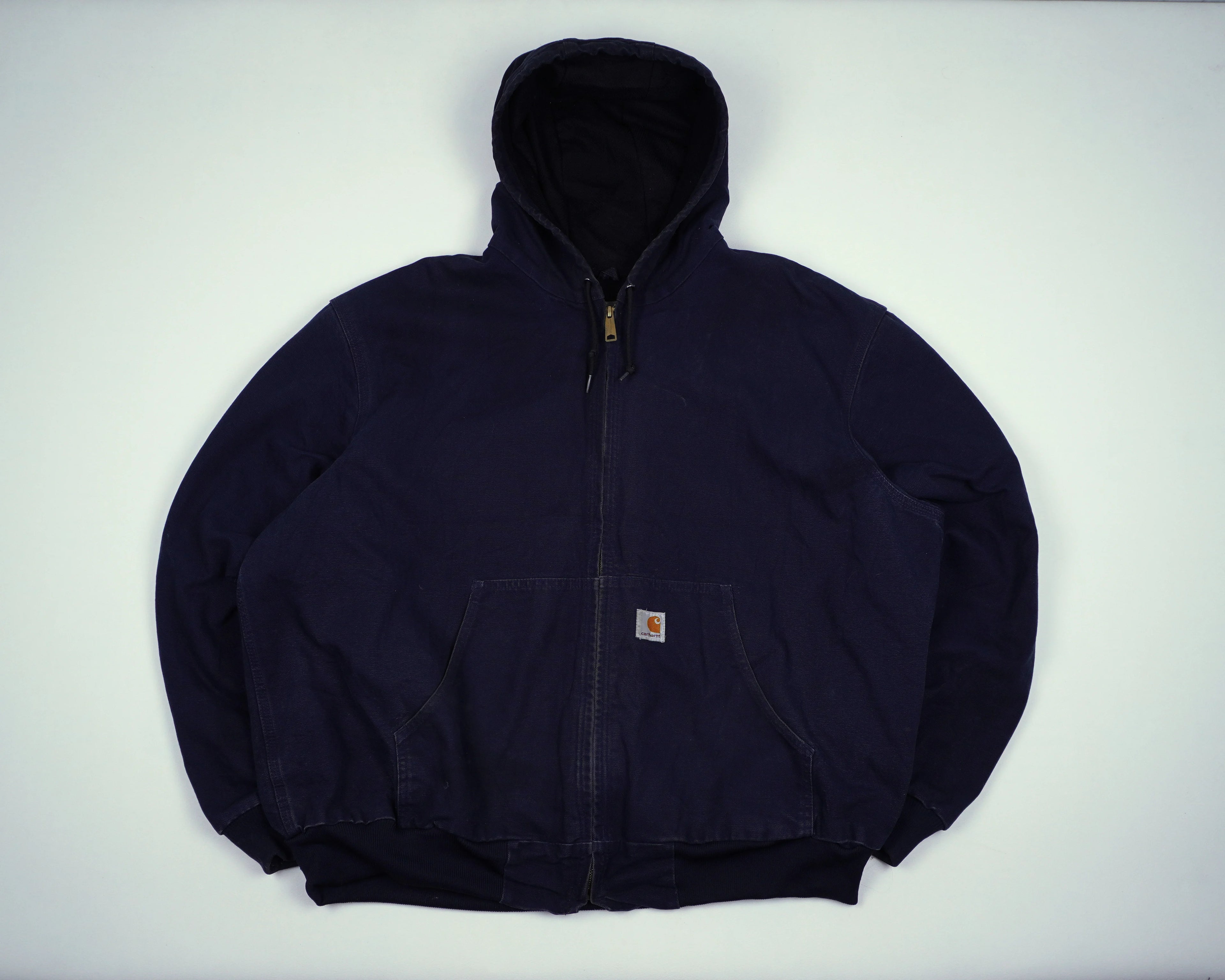 Carhartt Navy Active Jacket XXL Cotton