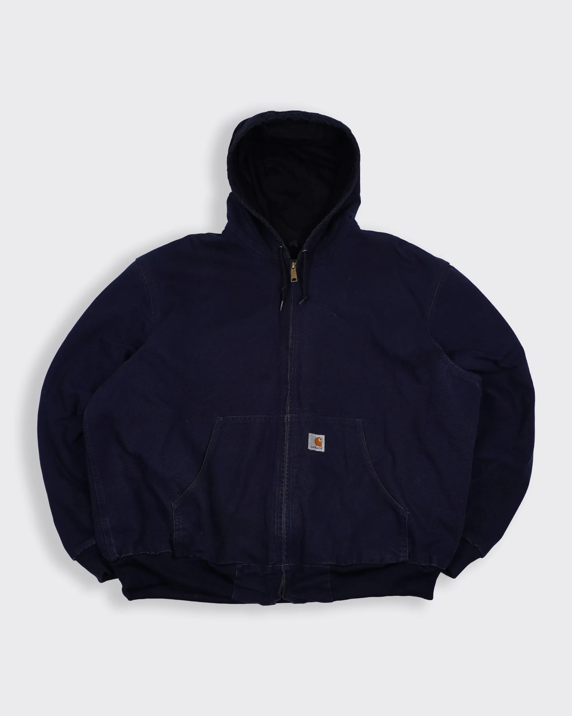Carhartt Navy Active Jacket XL Cotton