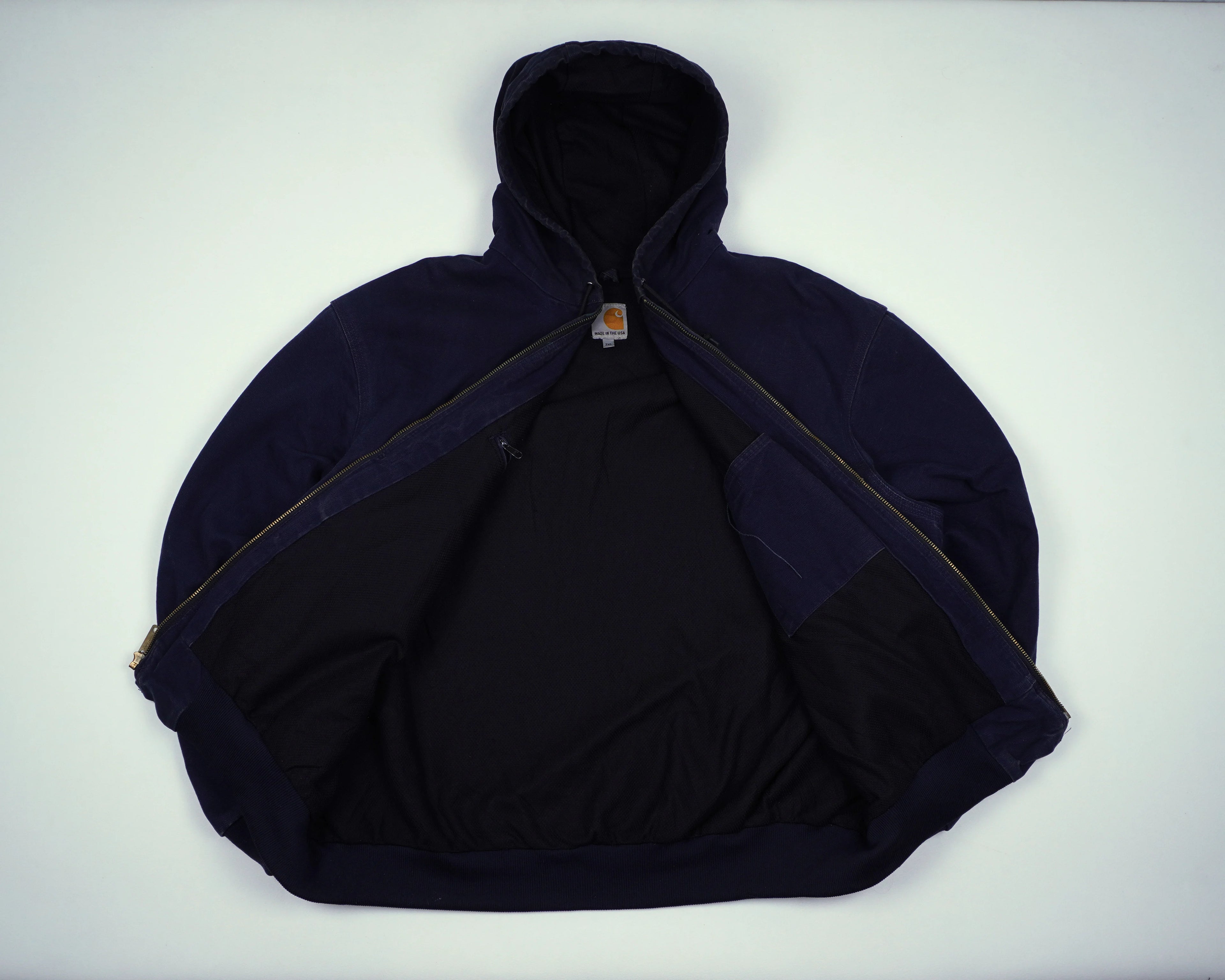 Carhartt Navy Active Jacket XXL Cotton