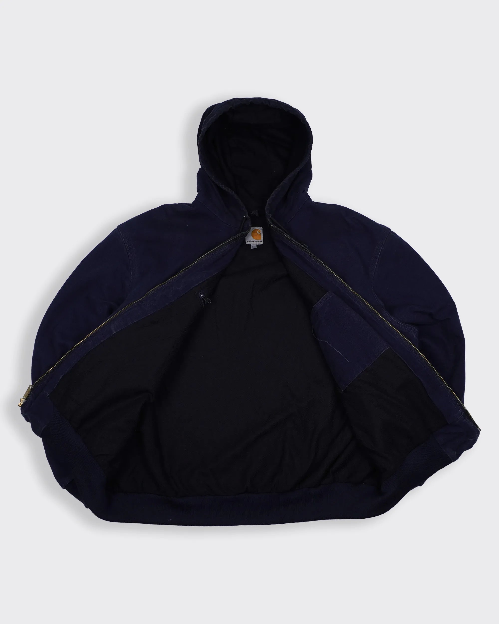 Carhartt Navy Active Jacket XL Cotton