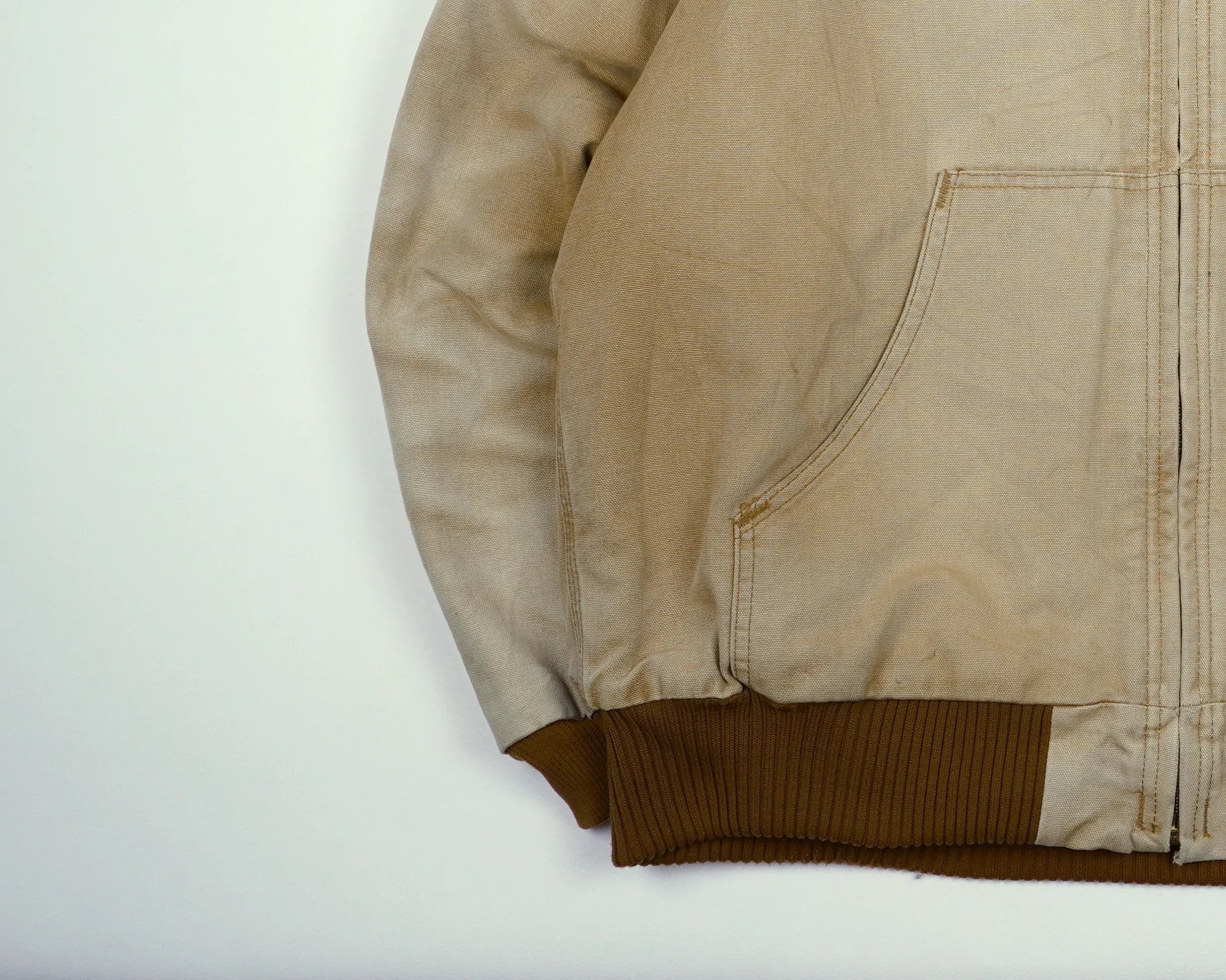 Carhartt Beige Active Jacket L Canvas