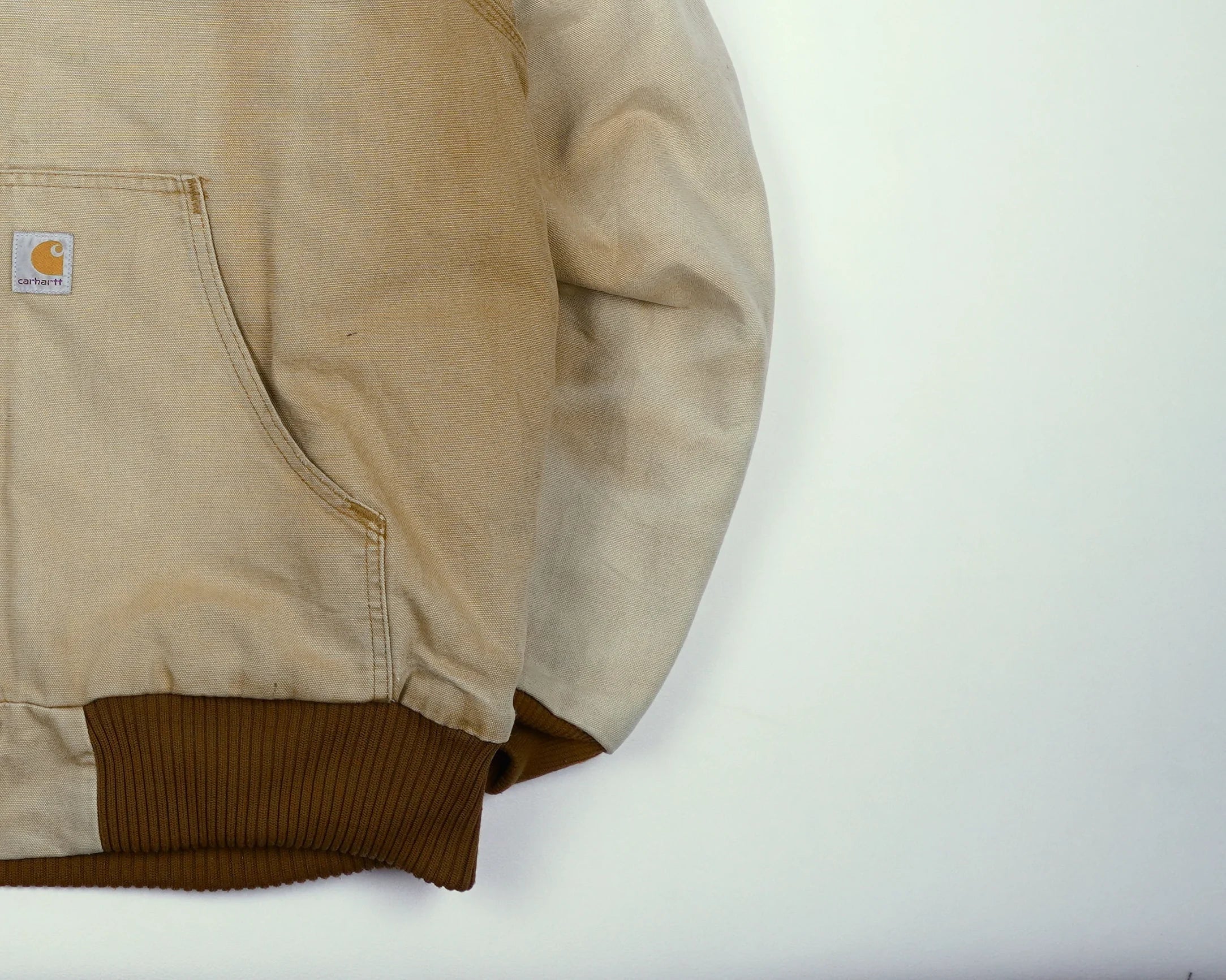 Carhartt Beige Active Jacket L Canvas