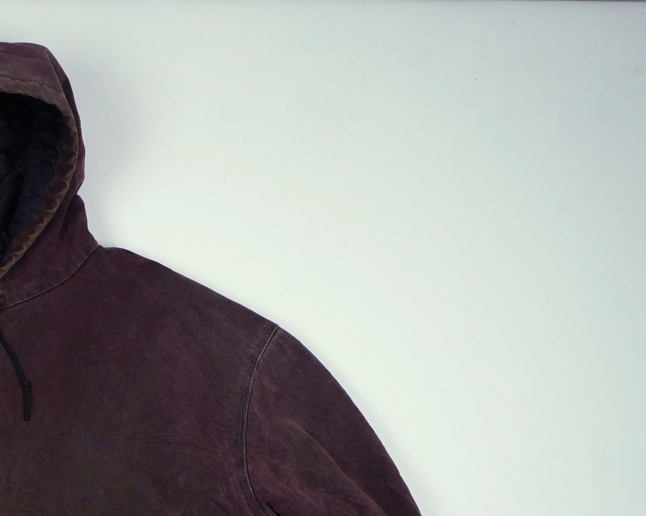 Carhartt Brown Hooded Work Jacket XXXL Cotton