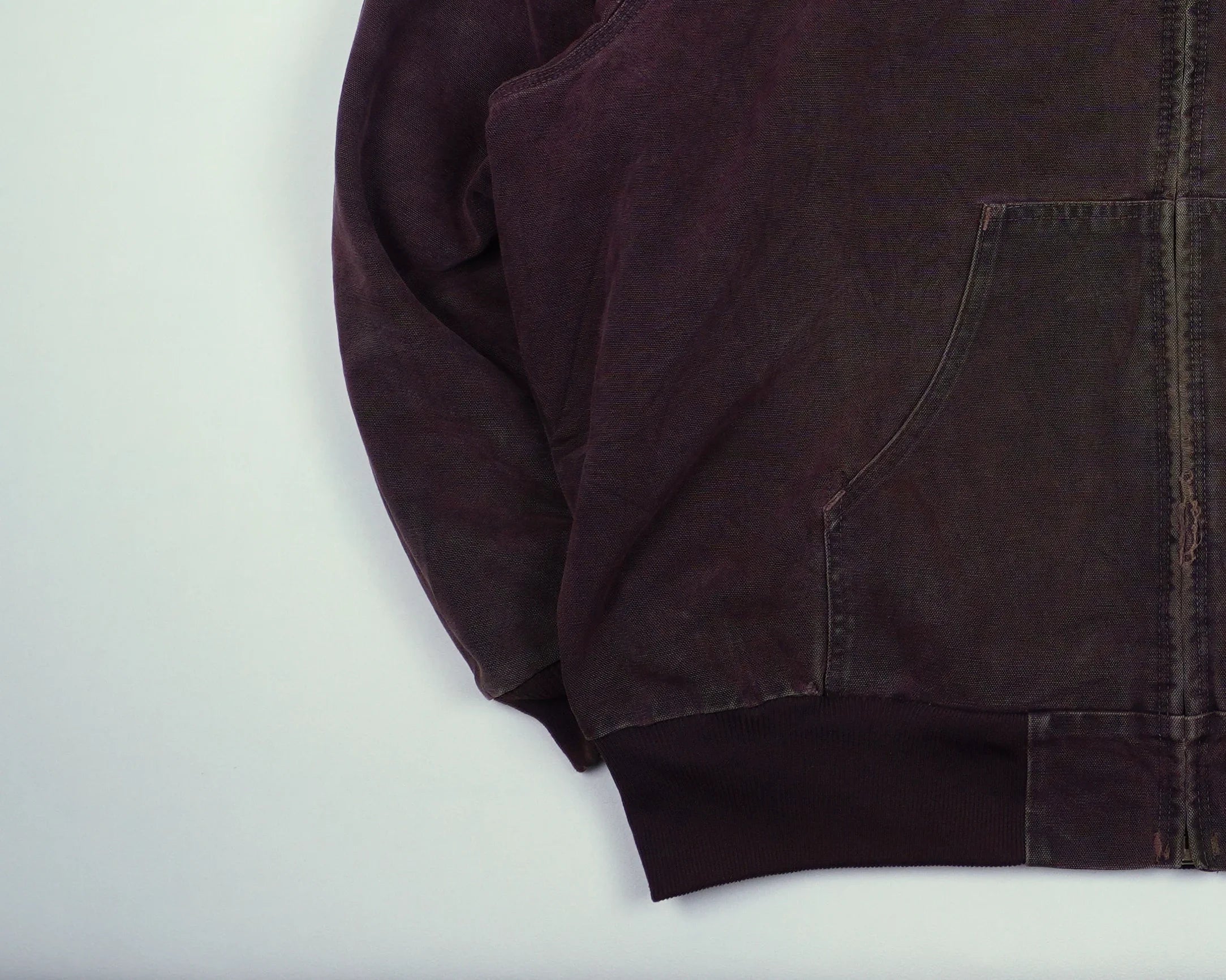 Carhartt Brown Hooded Work Jacket XXXL Cotton