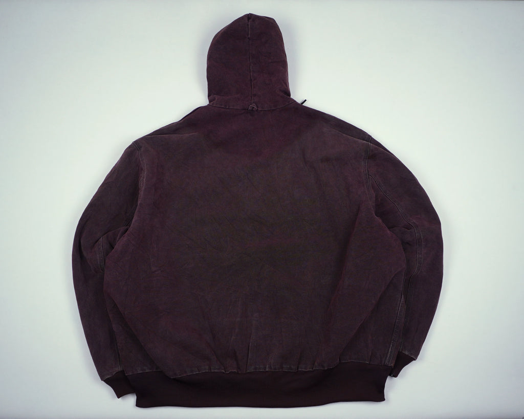 Carhartt Brown Hooded Work Jacket XXXL Cotton