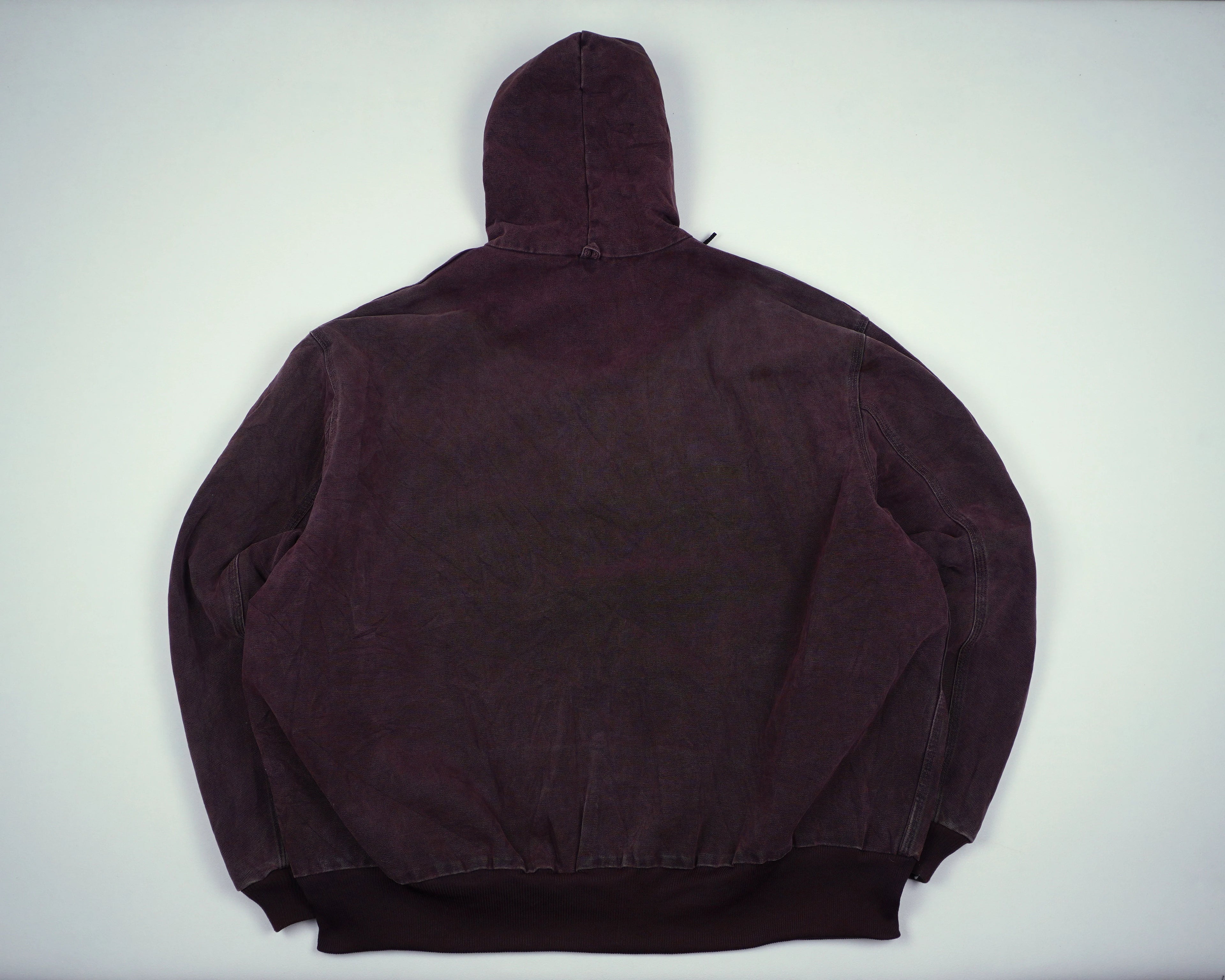 Carhartt Brown Hooded Work Jacket XXXL Cotton